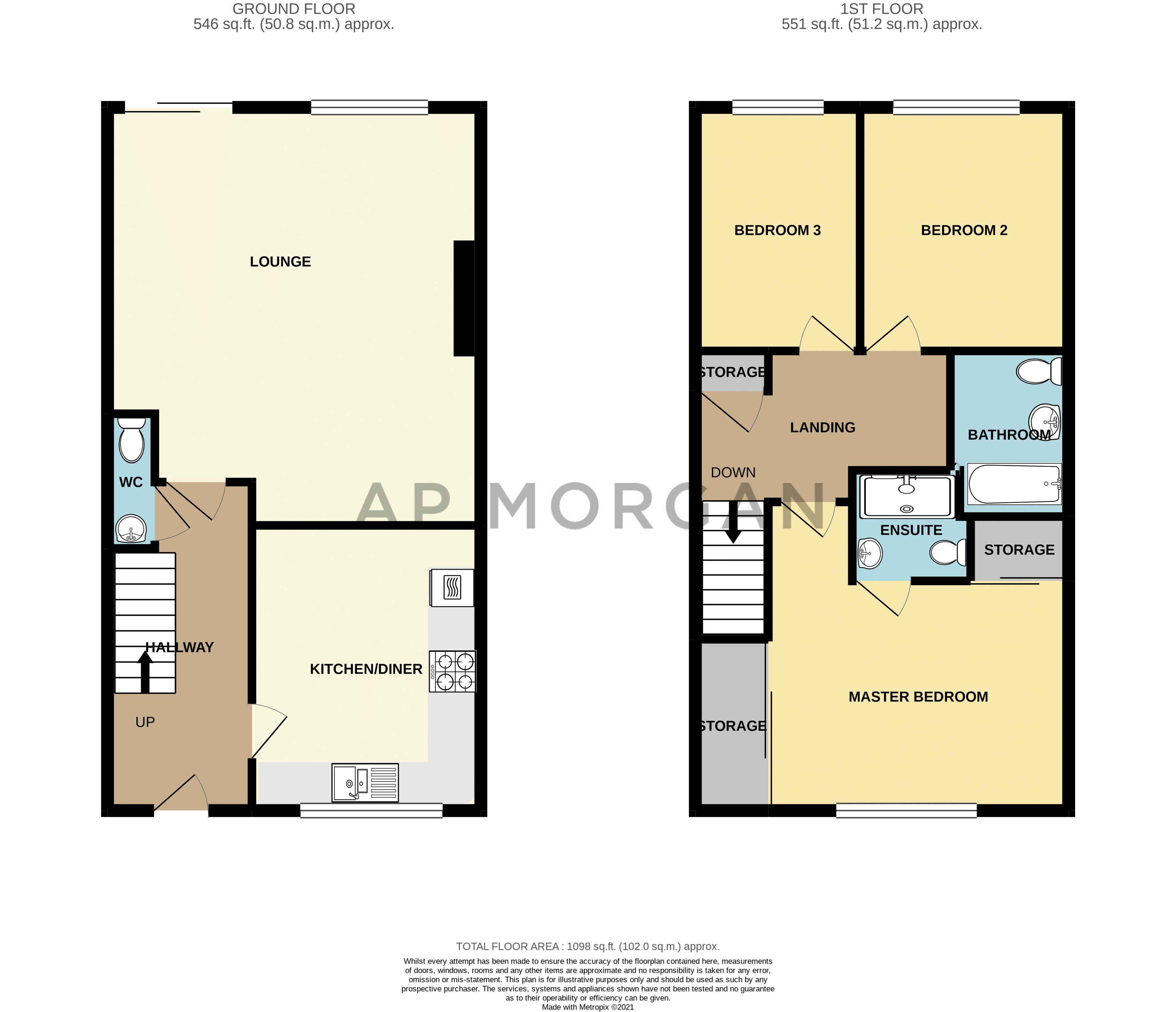 3 bed house for sale in Mapps Close (ref: 11040894) | AP Morgan Estate