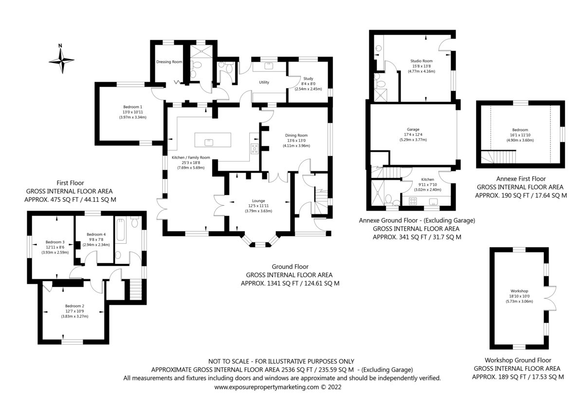 5 bed house for sale in Hull Road, York - Property floorplan