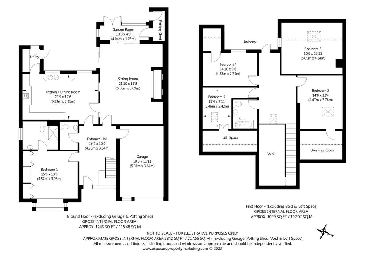 5 bed house for sale in Mill Lane, Acaster Malbis - Property floorplan