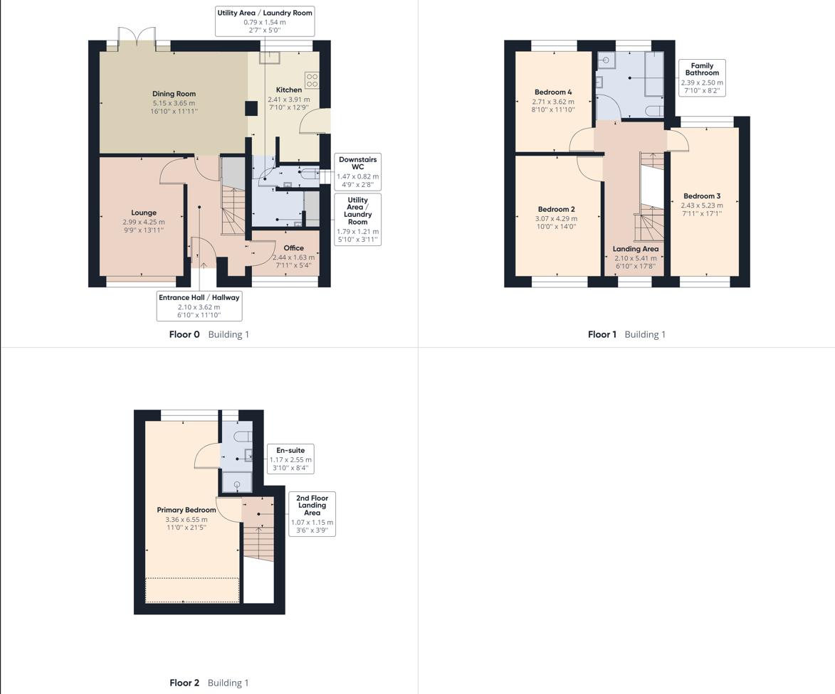 4 bed house for sale in Parsonsfield Road - Property Floorplan