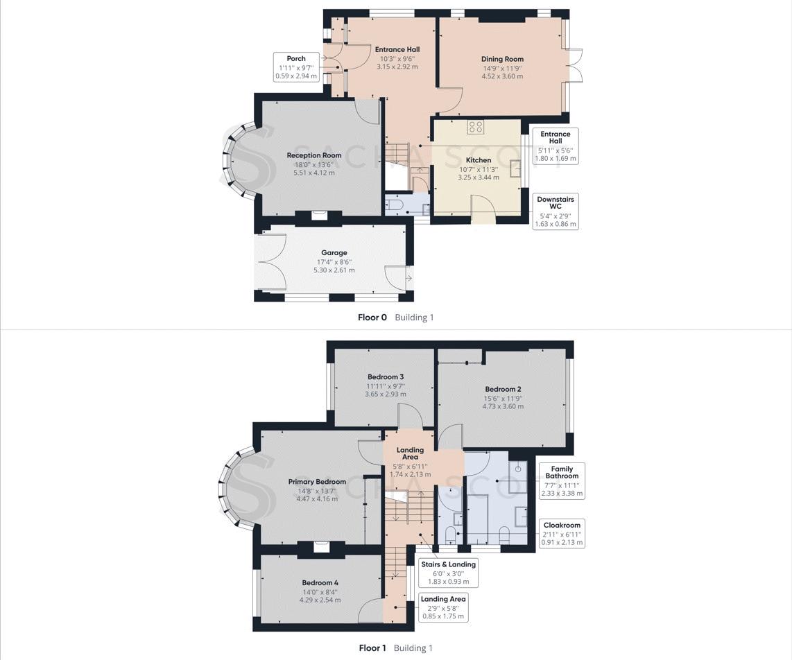 4 bed house to rent in Arundel Avenue - Property Floorplan