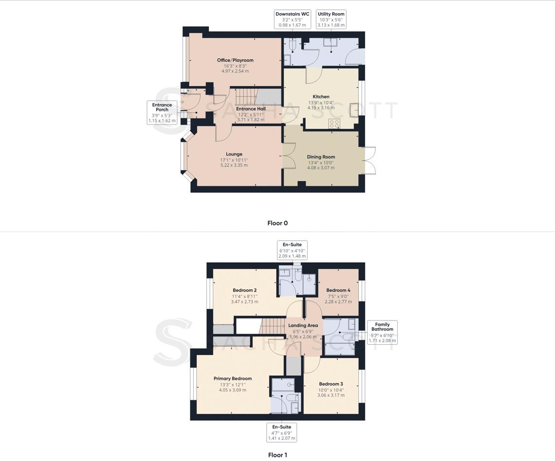 4 bed house for sale in Rona Maclean Close - Property Floorplan
