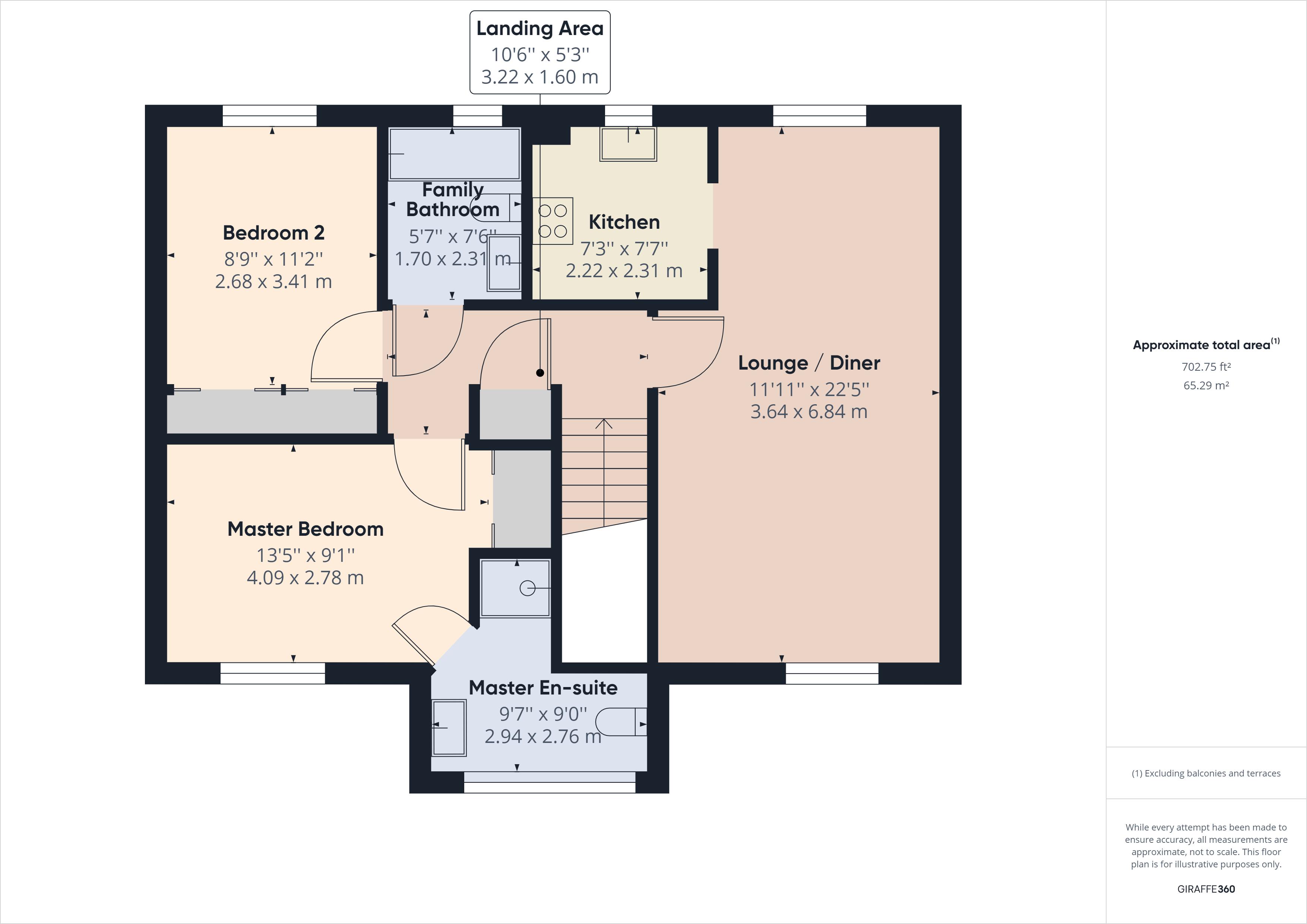 2 bed  for sale in Rowan Close - Property Floorplan