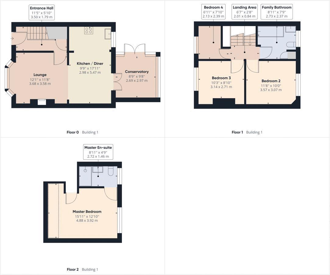 4 bed house for sale in Orchard Gardens - Property Floorplan