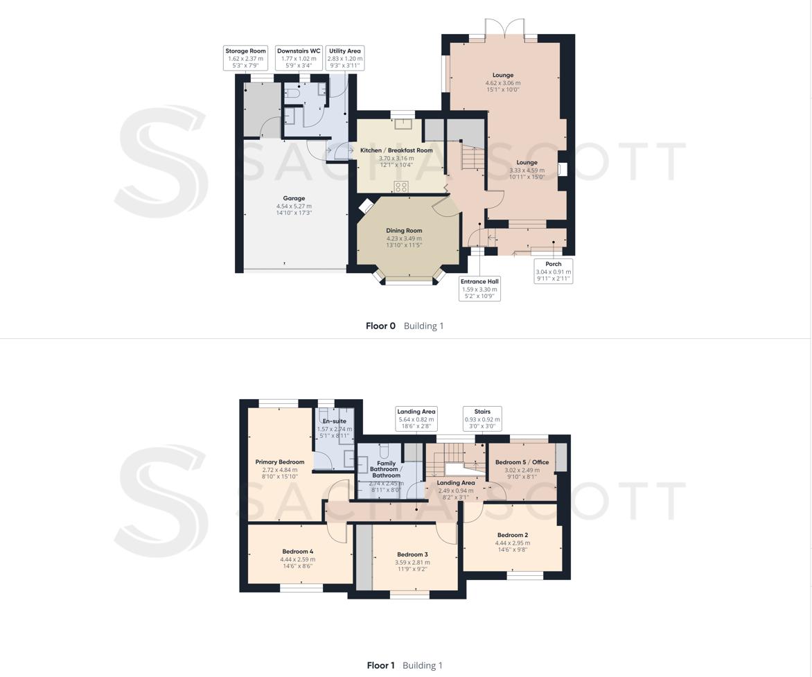 5 bed house for sale in Reigate Road - Property Floorplan