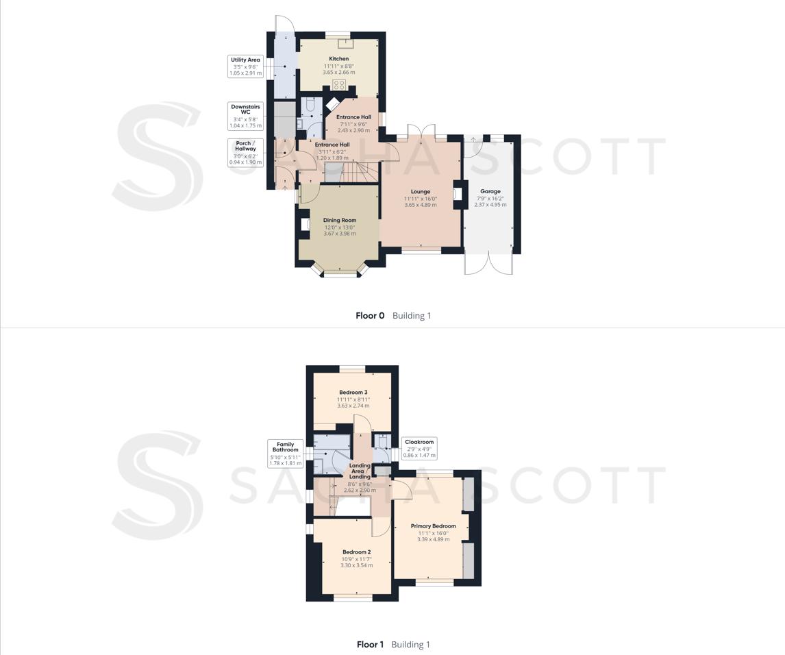 3 bed house for sale in Fir Tree Road - Property Floorplan