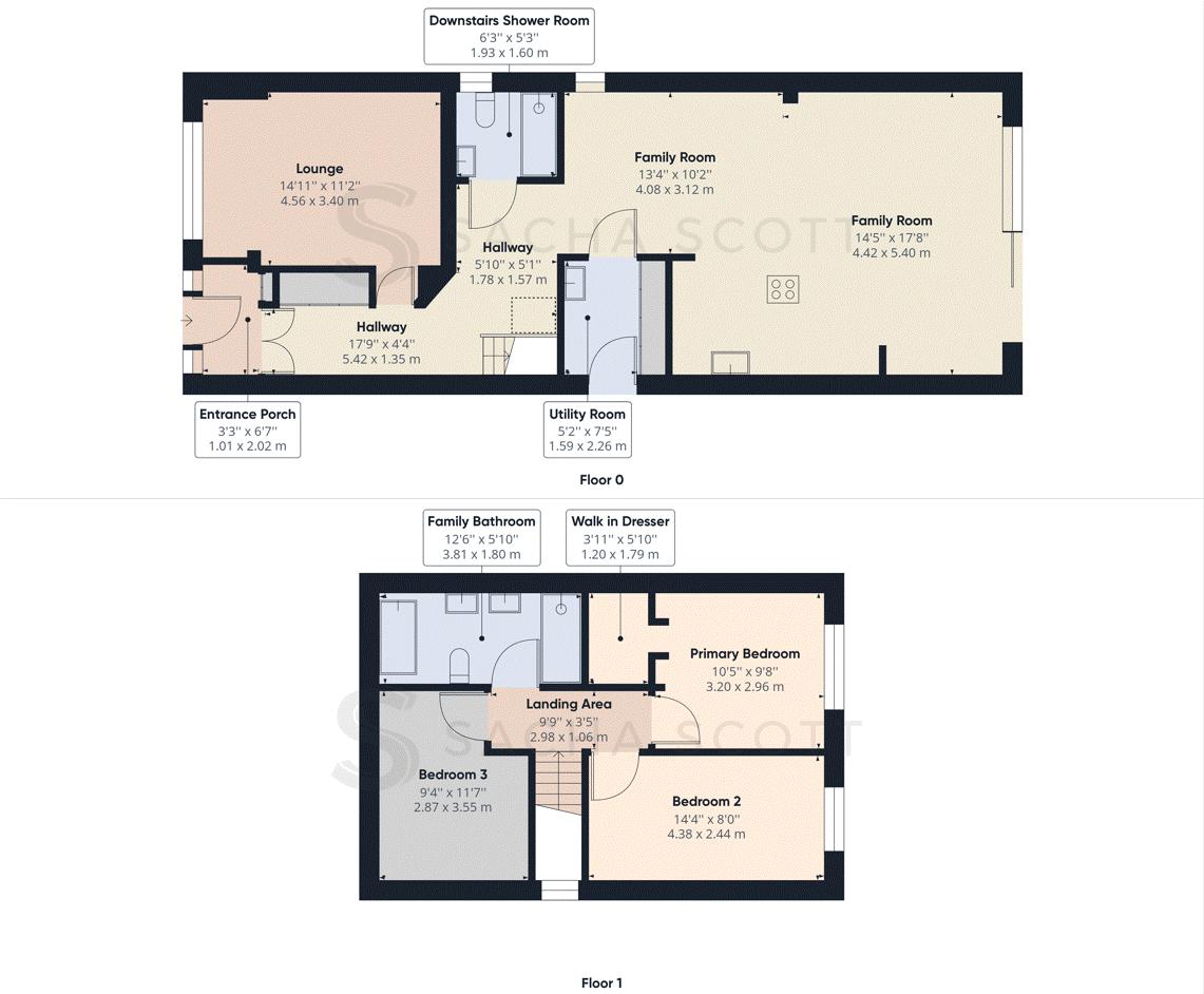 3 bed bungalow for sale in Clarkes Avenue - Property Floorplan