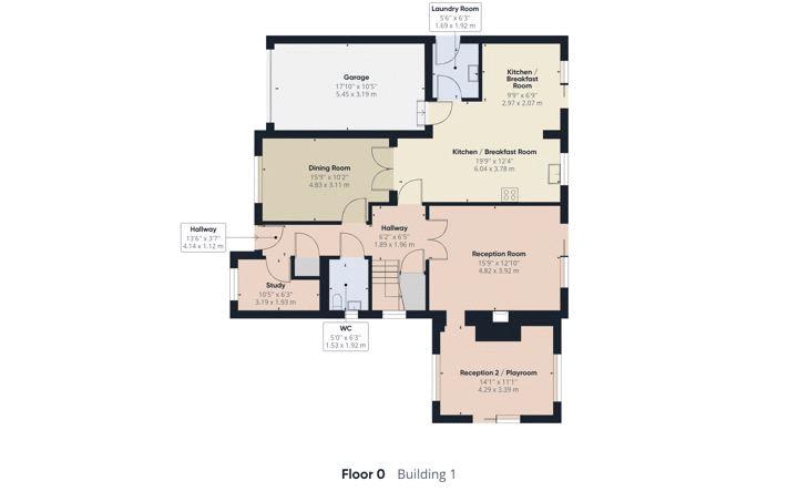 4 bed house for sale in Barons Hurst - Property Floorplan