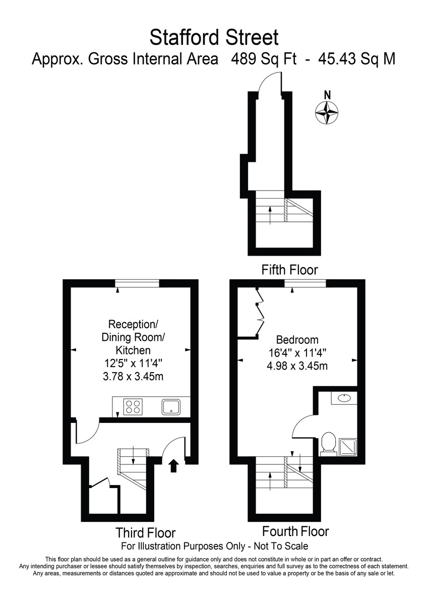 1 bed flat to rent in Stafford Street, Mayfair - Property Floorplan