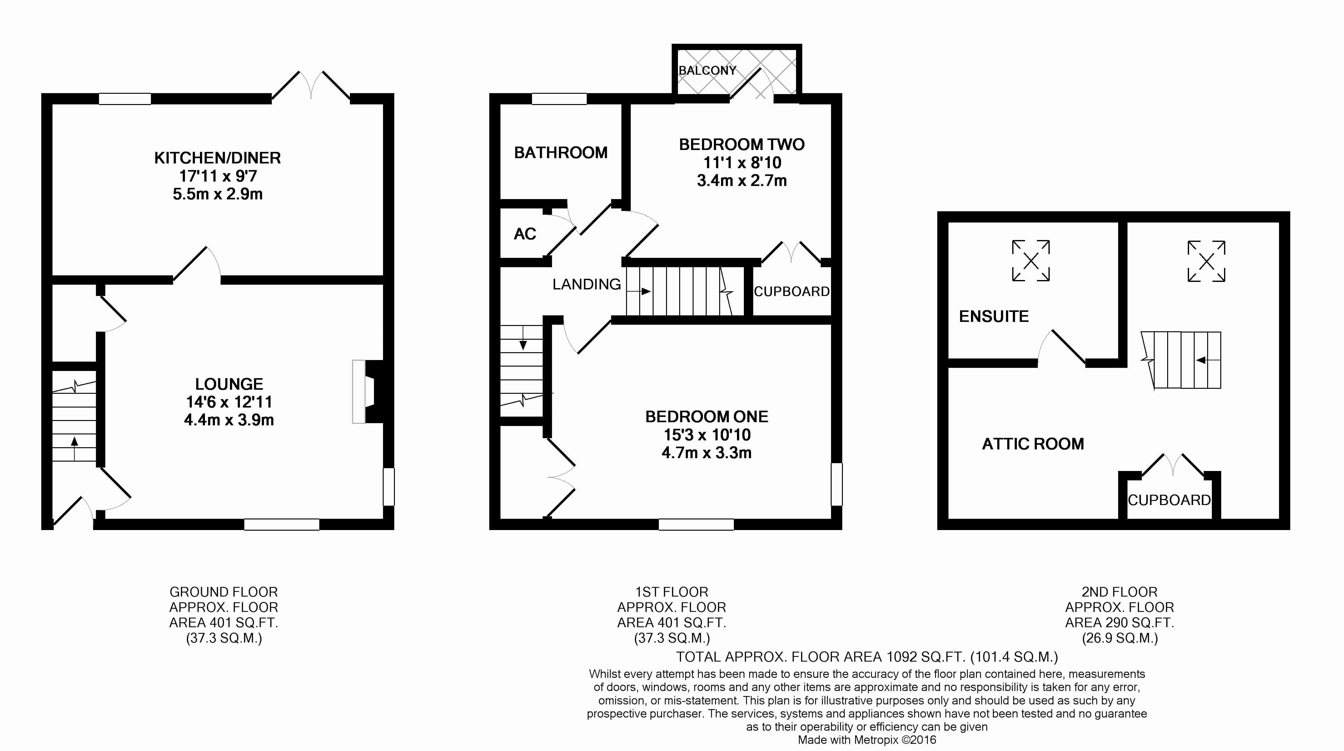 2 bed cottage to rent in Silver Street, South Petherton - Property Floorplan