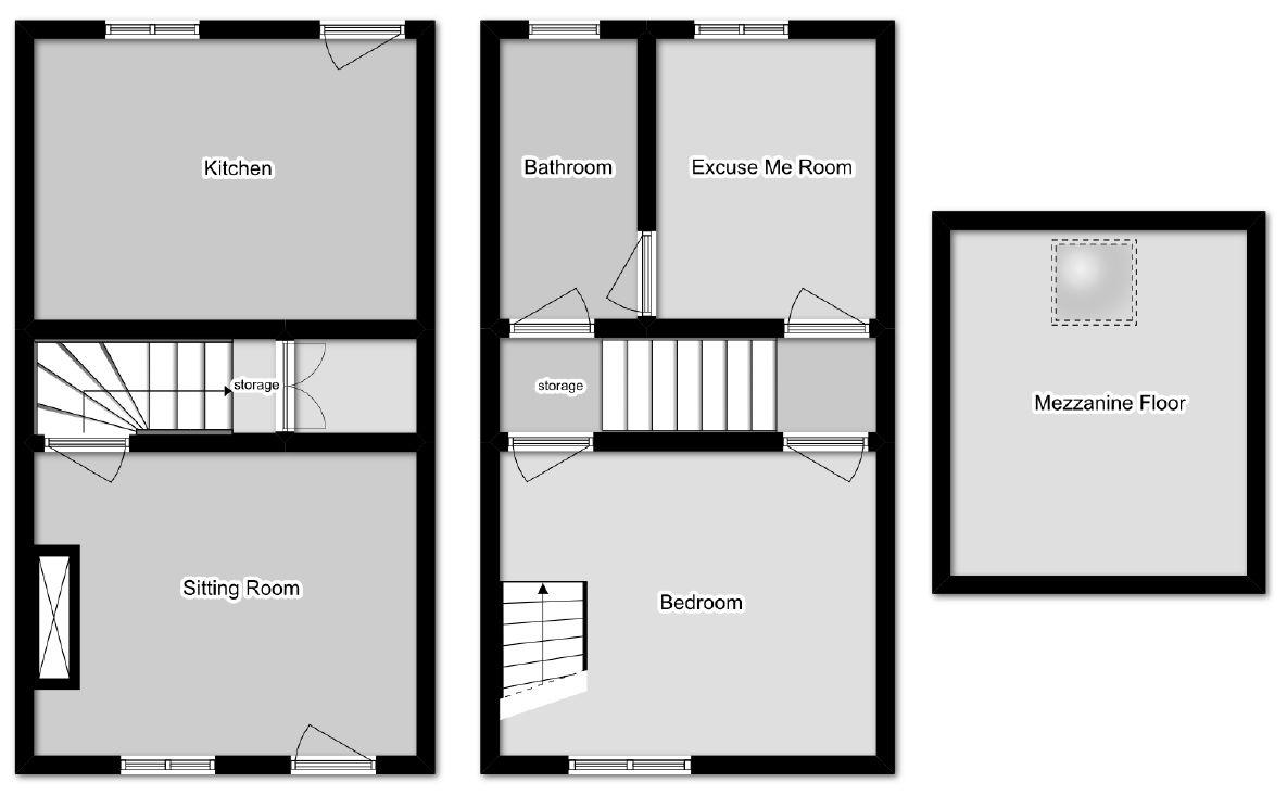 1 bed cottage to rent in South Petherton - Property Floorplan