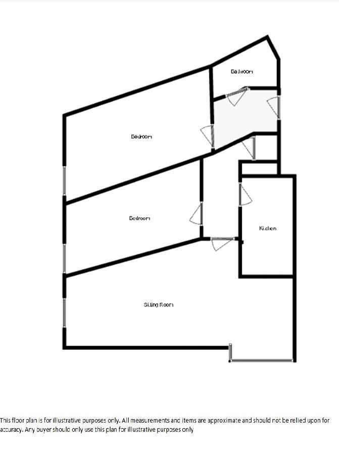 2 bed flat for sale in Yeovil - Property Floorplan