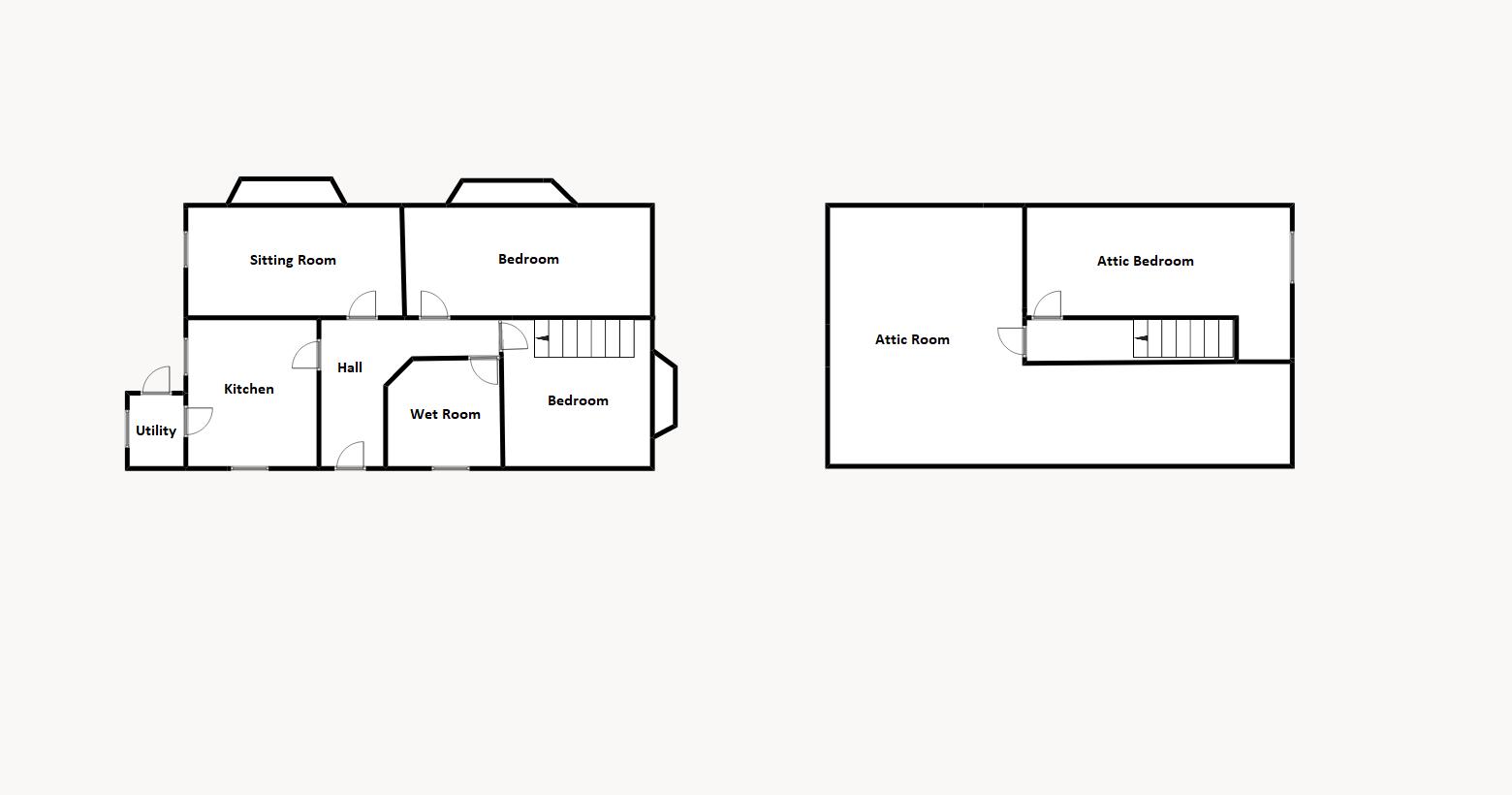 2 bed bungalow for sale in West Camel, Yeovil - Property Floorplan