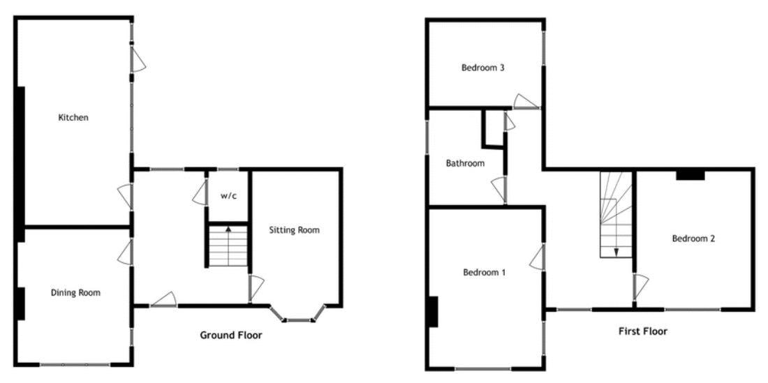 3 bed house to rent in Sherborne - Property Floorplan
