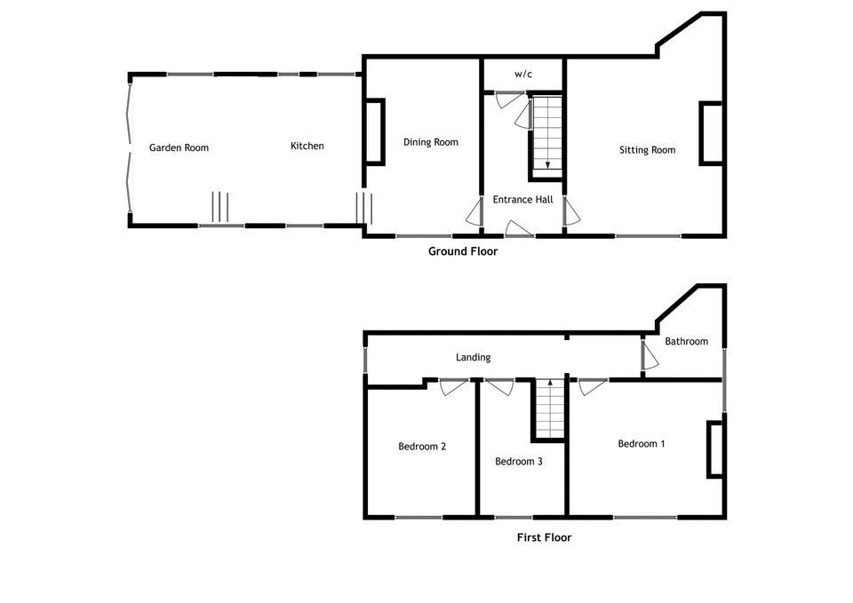 3 bed house for sale in South Petherton - Property Floorplan