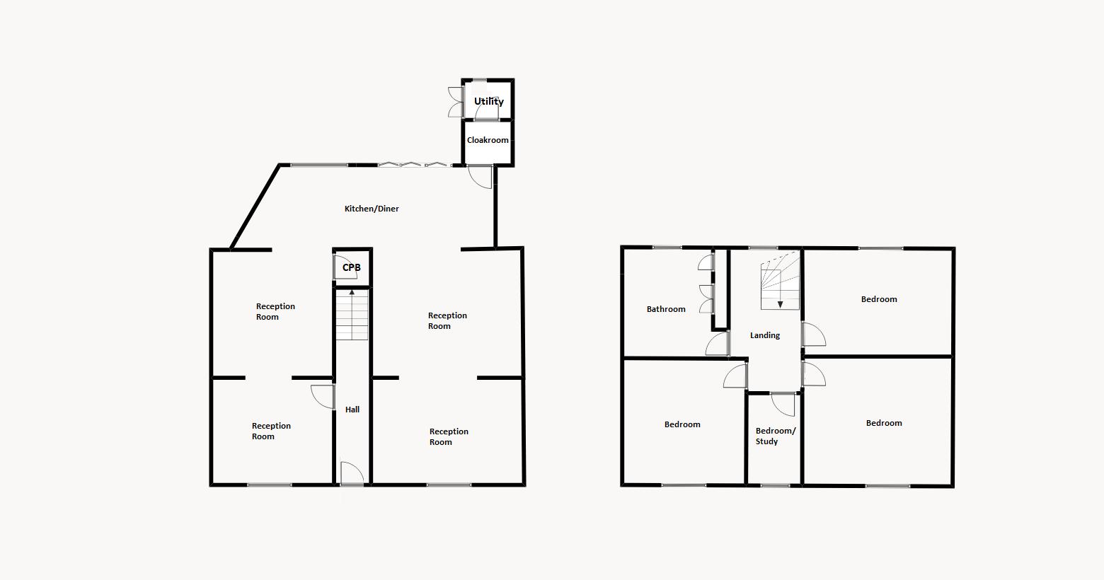 3 bed cottage to rent in Bower Hinton, Martock - Property Floorplan