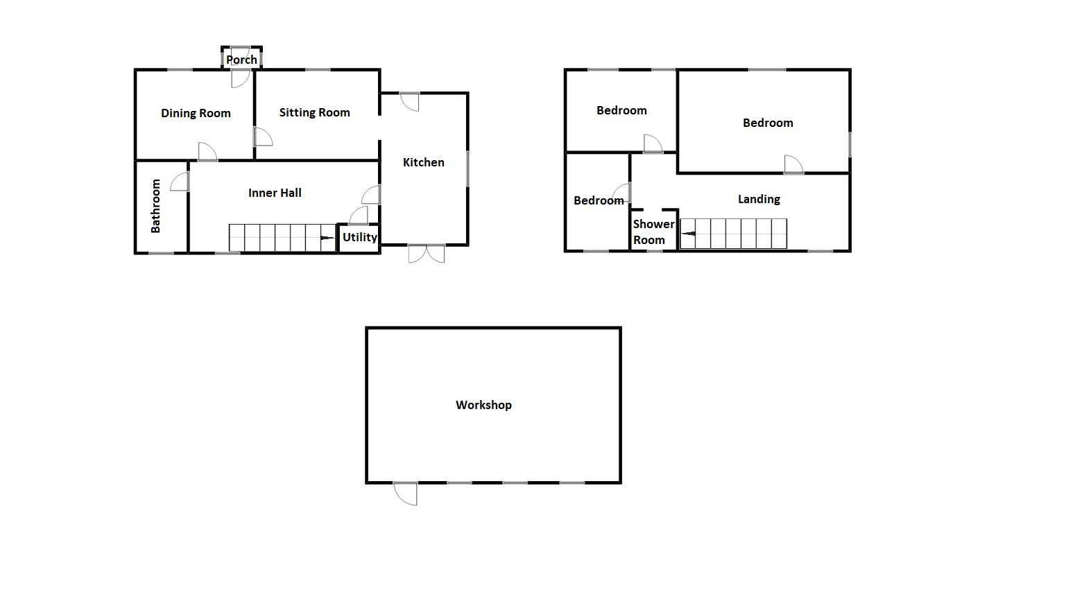 3 bed cottage for sale in Watergore, South Petherton - Property Floorplan