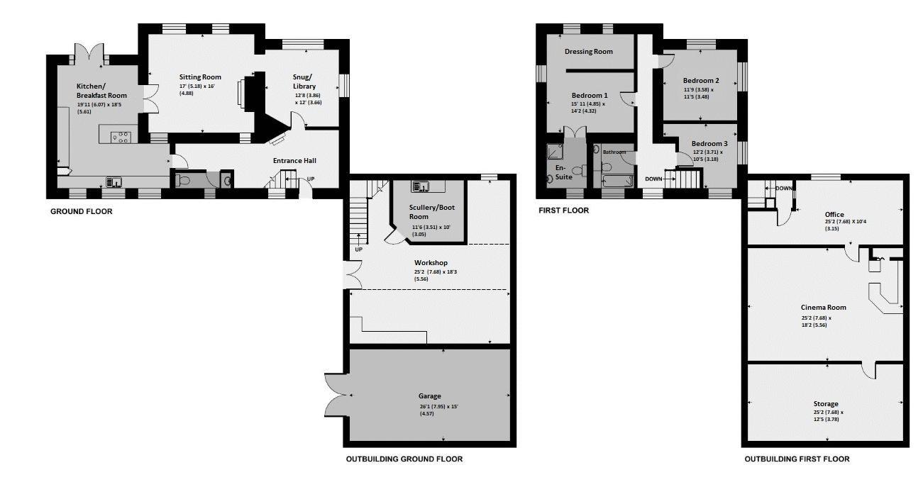 3 bed cottage for sale in Manor Lodge, South Petherton - Property Floorplan