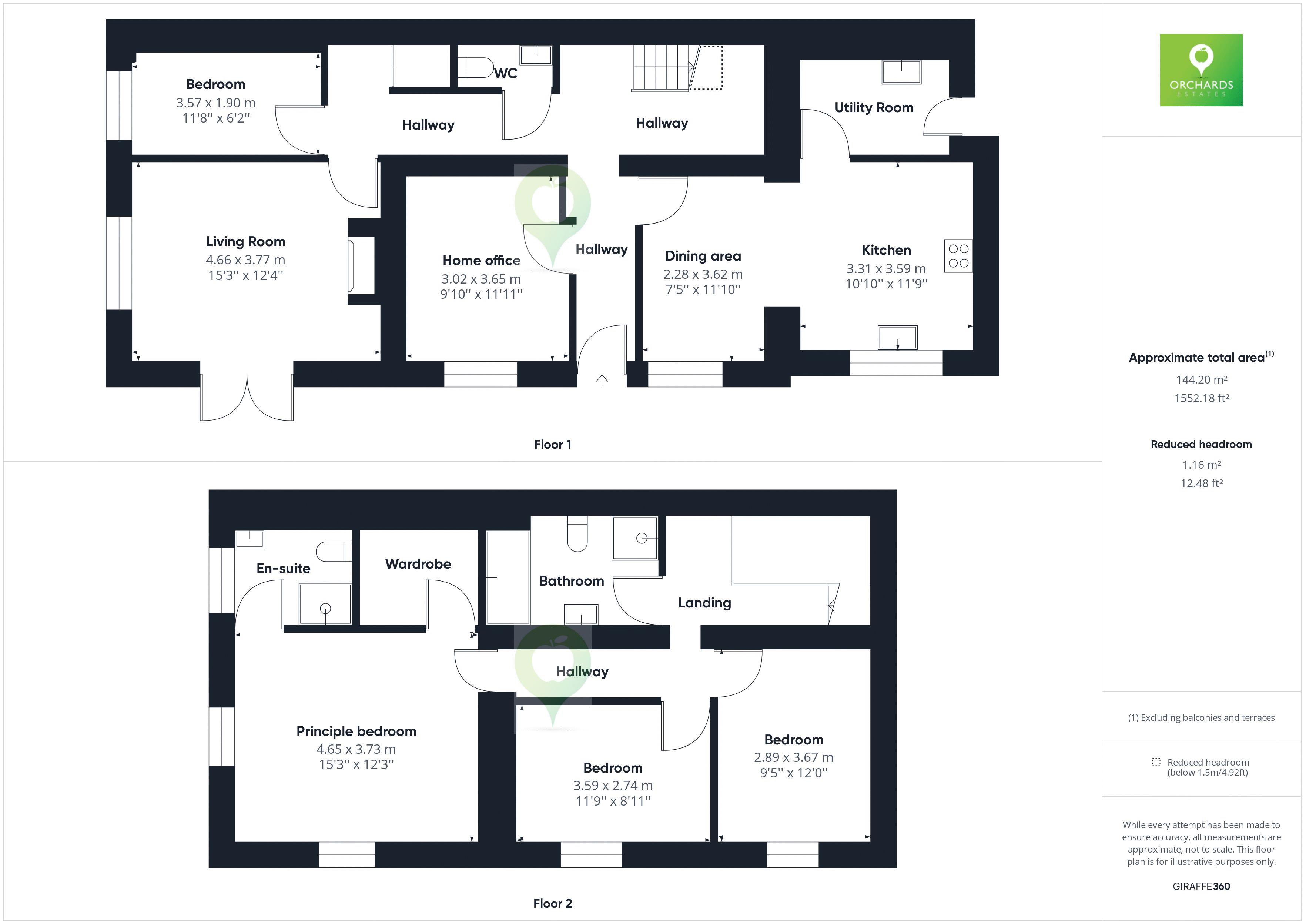 4 bed cottage for sale in 39 Ham Hill, Stoke-Sub-Hamdon - Property Floorplan