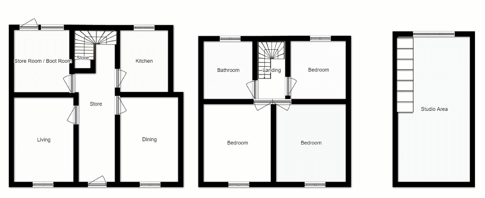 3 bed house to rent in Glastonbury - Property Floorplan