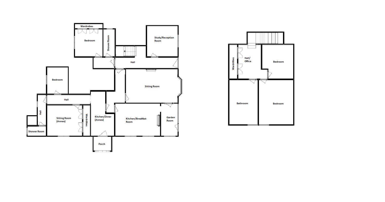 4 bed flat for sale in St. Georges House, Hinton St. George - Property Floorplan