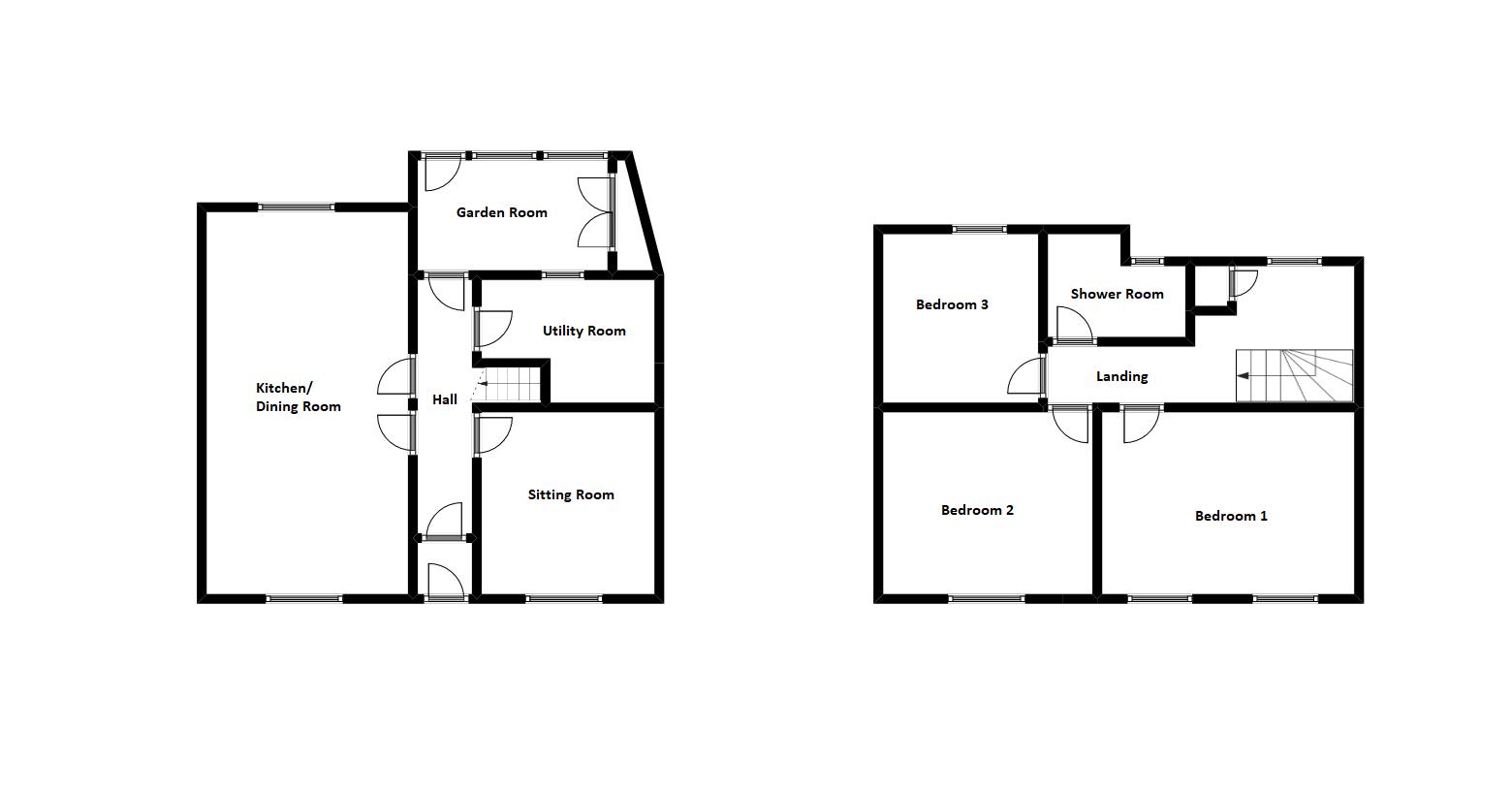 3 bed house for sale in Kingsbury Episcopi - Property Floorplan