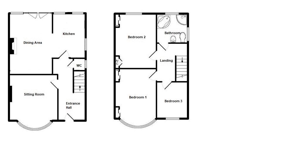 3 bed house for sale in Home Drive, Yeovil - Property Floorplan