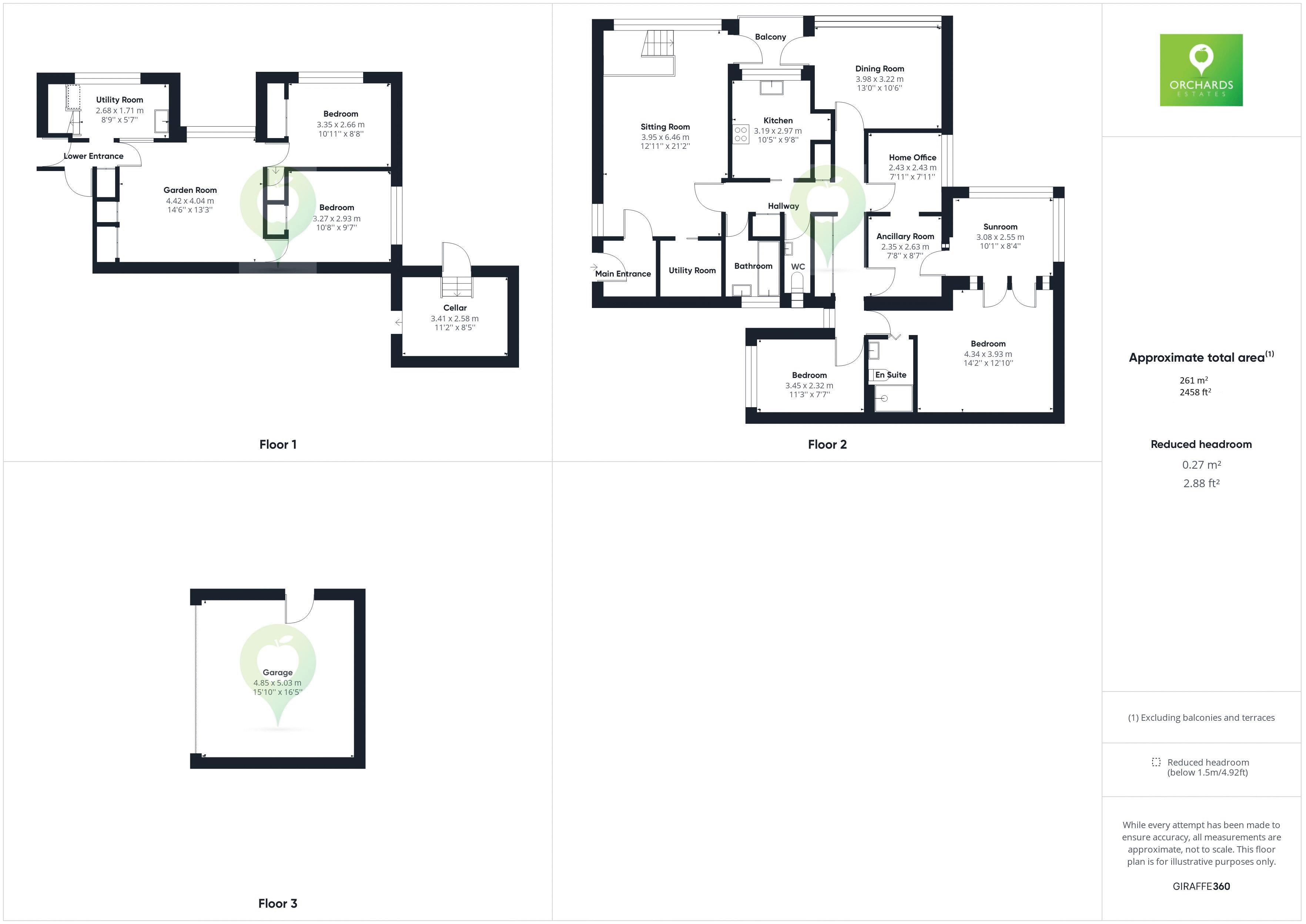 4 bed house for sale in Penn Park House, Penn Hill - Property Floorplan