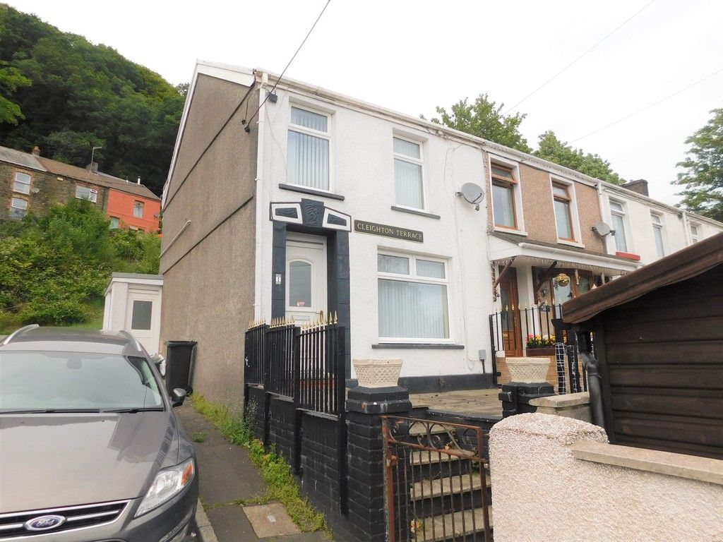 2 bed house for sale in Cleighton Terrace, Cadoxton, Neath - Property Image 1