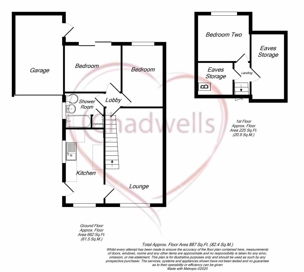 3 bed bungalow for sale in Brackendale Drive, Walesby, NG22 - Property Floorplan