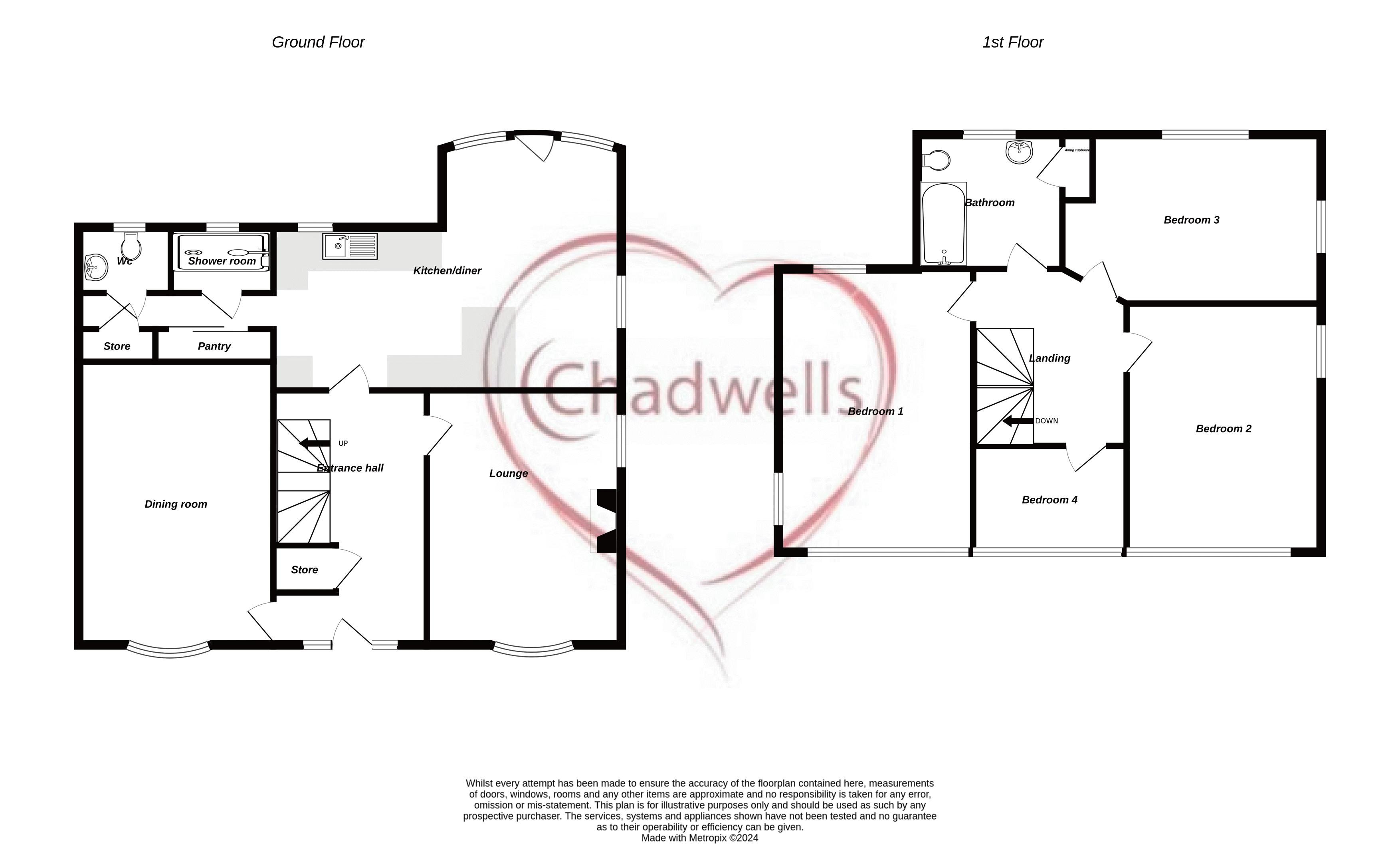 4 bed house for sale in Main Street, Ollerton, NG22 - Property Floorplan