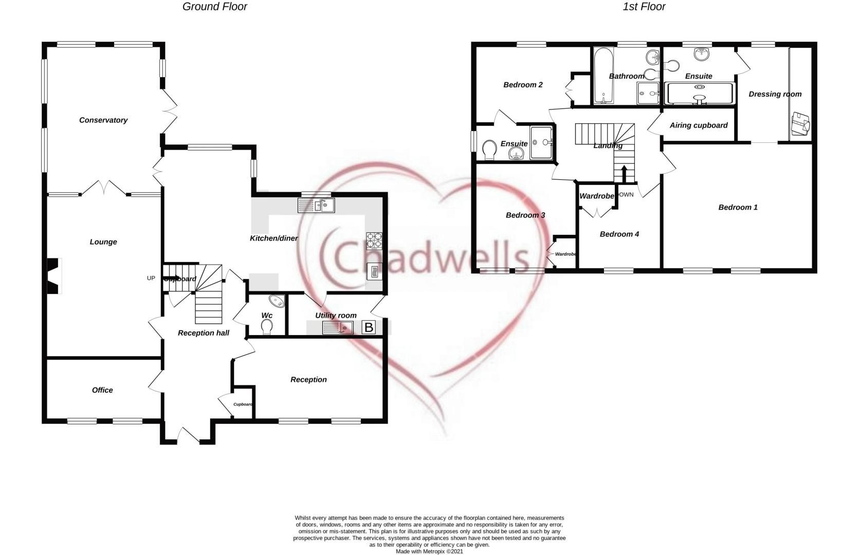 4 bed house for sale in Barn Owl Close, Church Warsop, NG20 - Property Floorplan