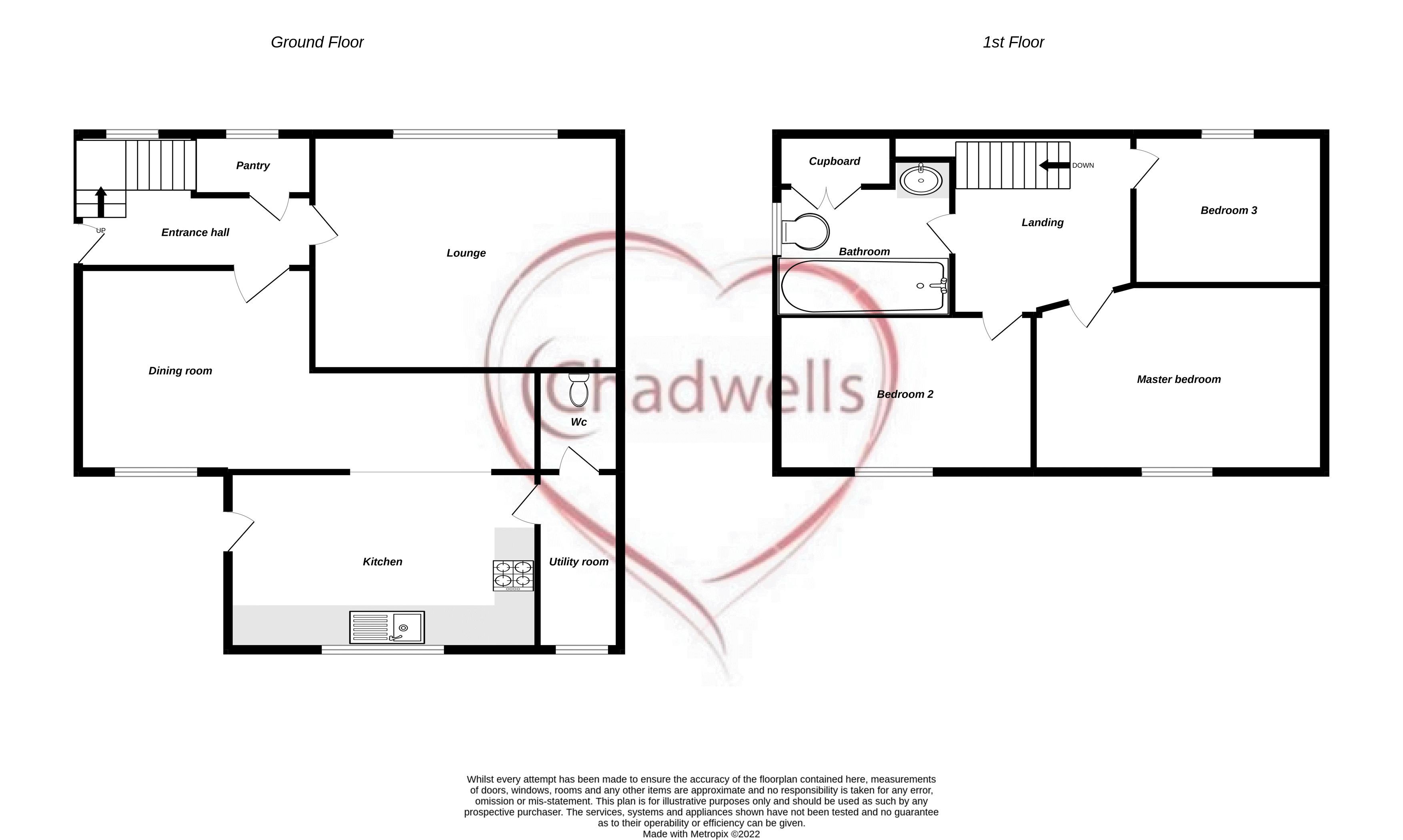 3 bed house for sale in Walesby Lane, Newark, NG22 - Property Floorplan