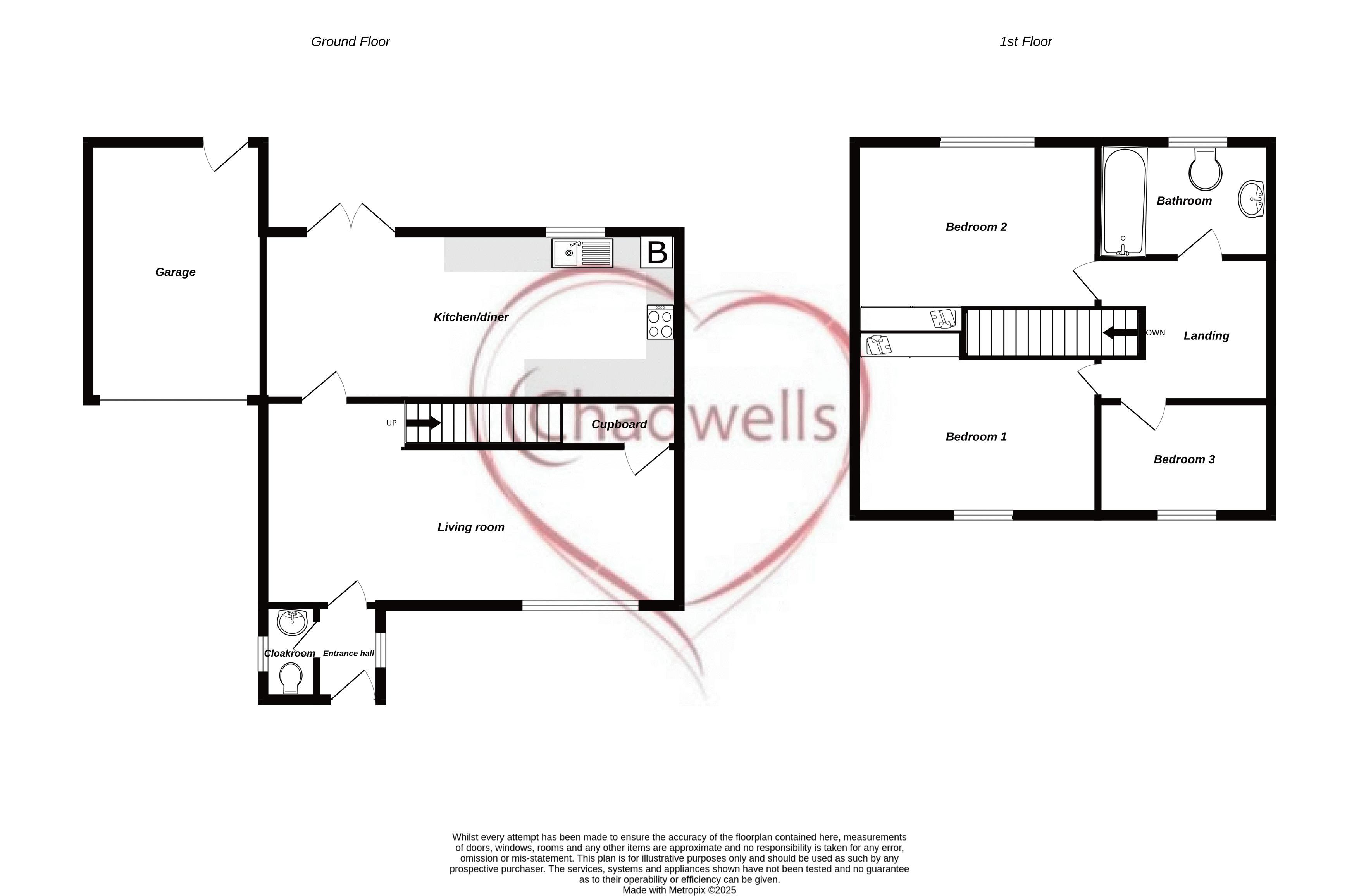 3 bed house for sale in Park Row Whinney Lane, Ollerton, NG22 - Property Floorplan