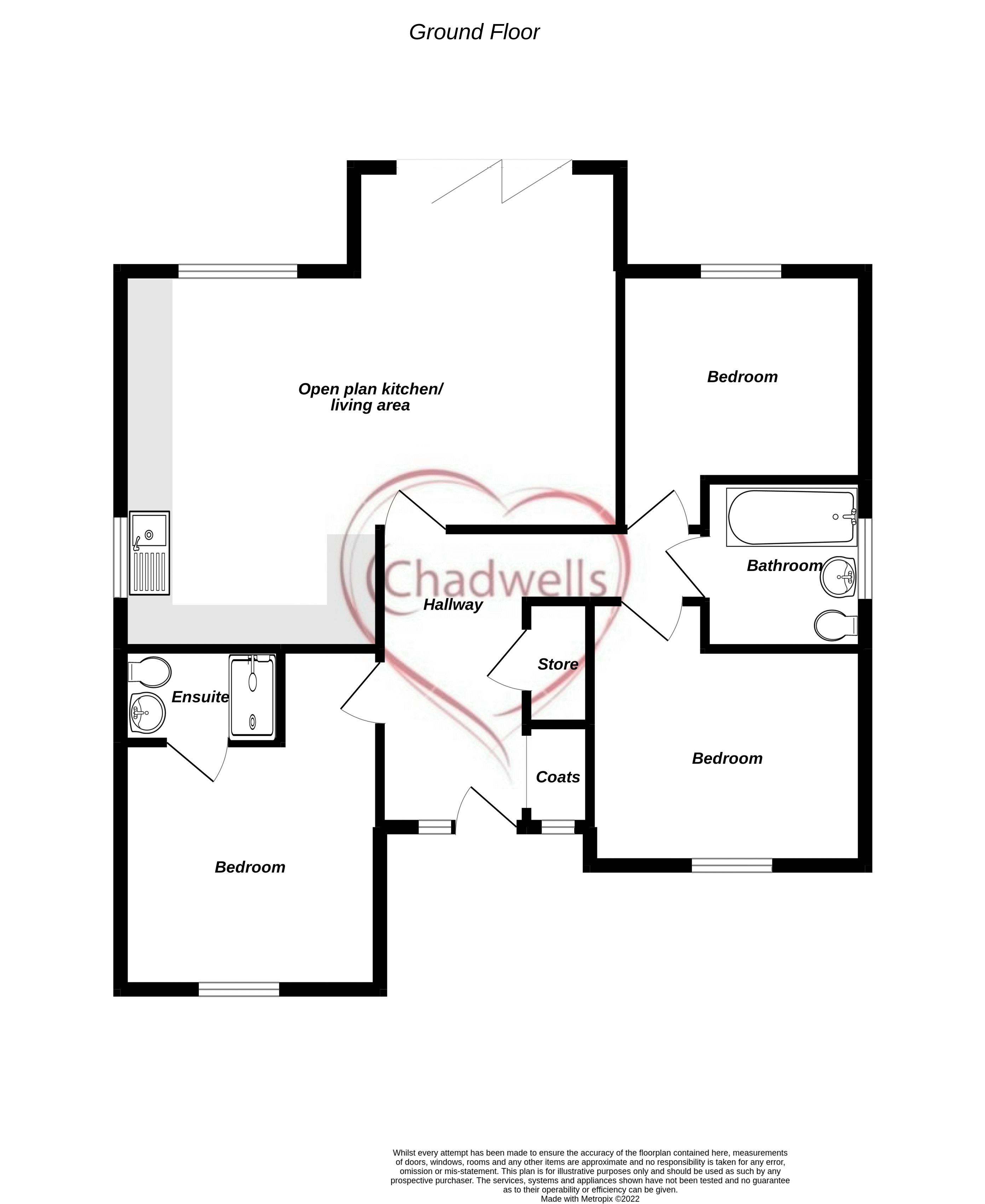 3 bed bungalow for sale in Kestrel Close, Kings Clipstone, NG21 (ref 11516911)