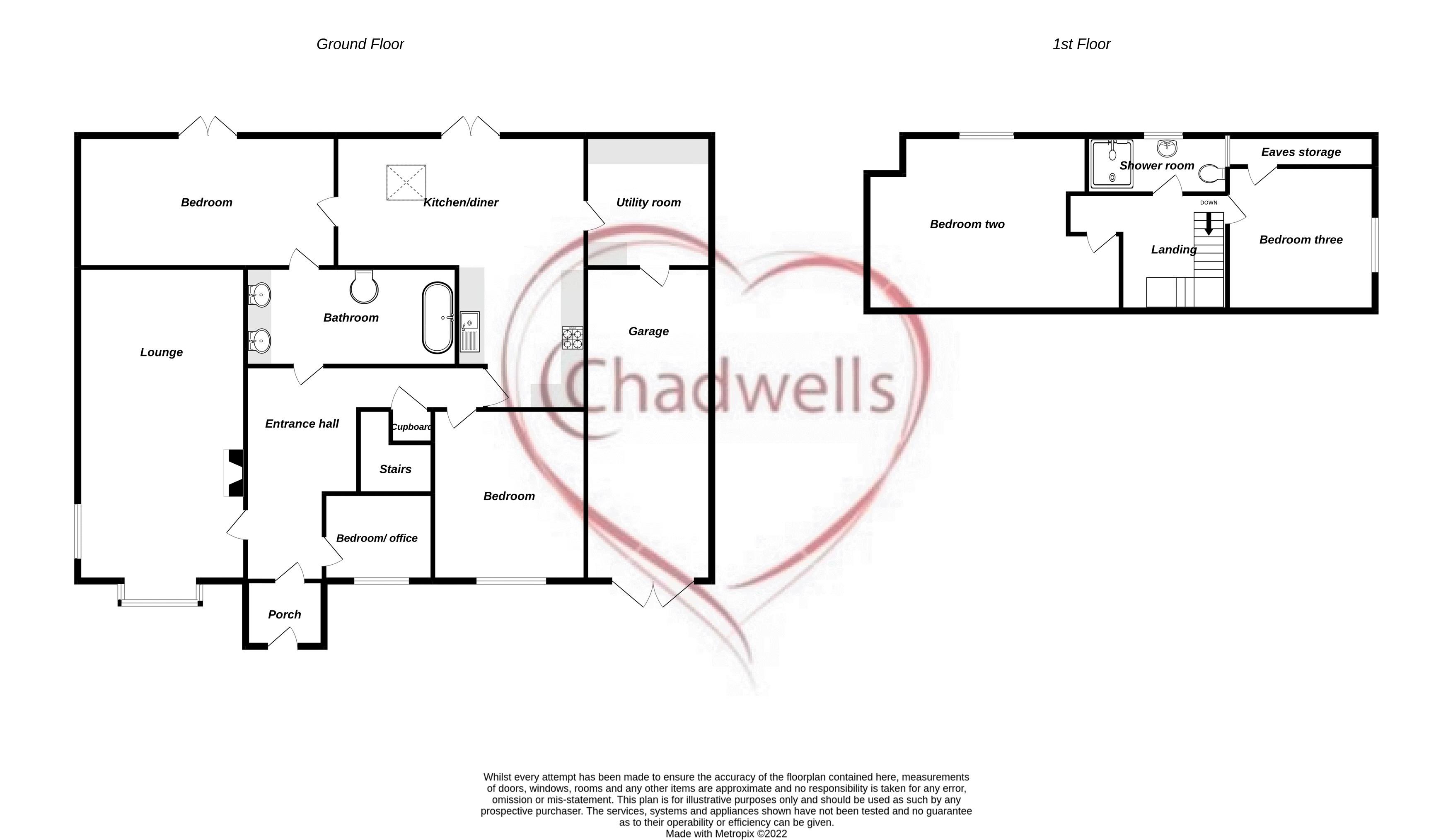 5 bed bungalow for sale in Greendale Avenue, Edwinstowe, NG21 - Property Floorplan