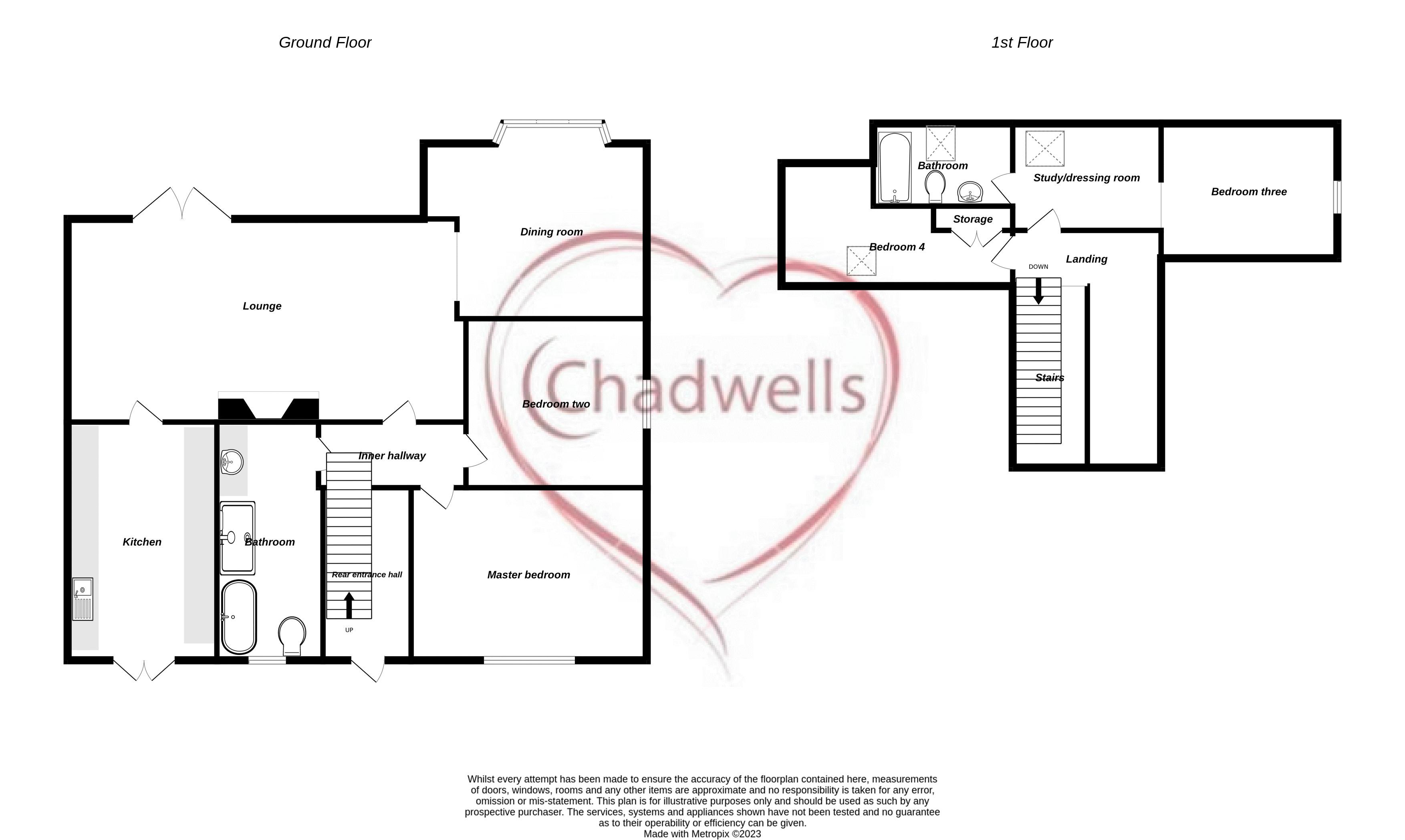 4 bed bungalow for sale in Kirton Park, Kirton, NG22 - Property Floorplan