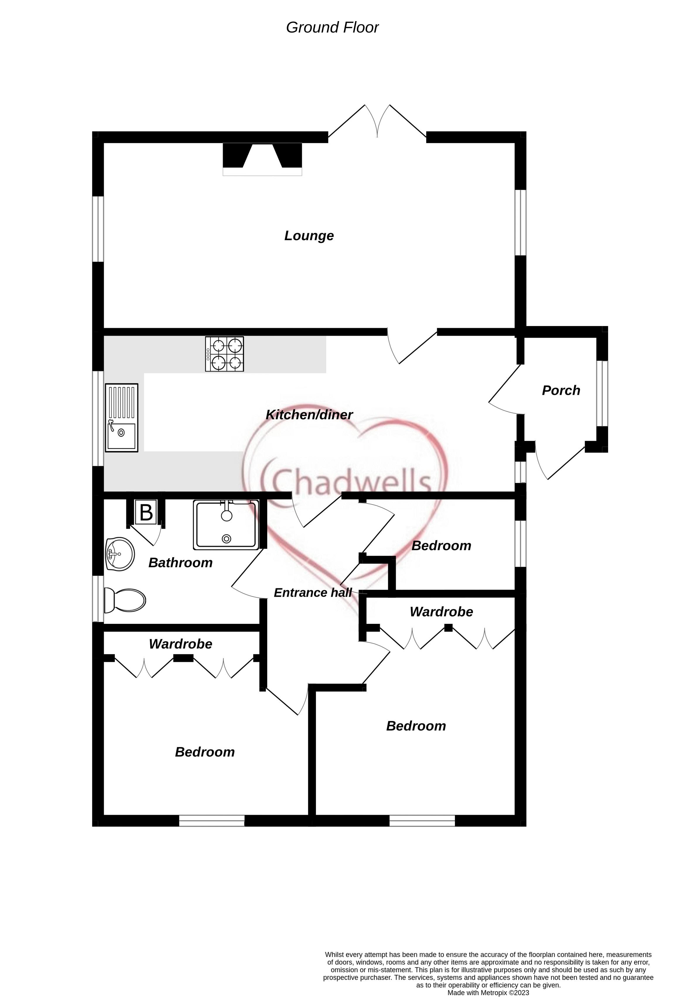 3 bed bungalow for sale in Sherwood Park, Walesby, NG22 - Property Floorplan