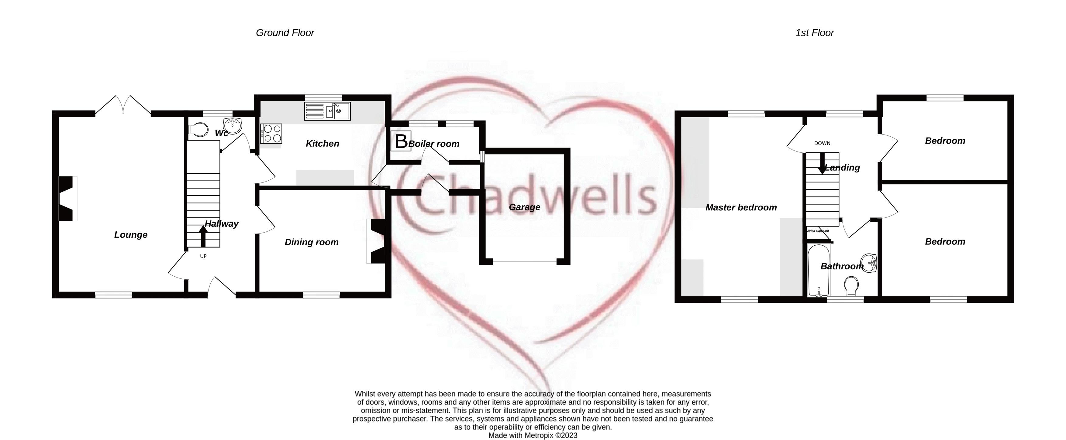 3 bed house to rent in Meden Bank, Retford, DN22 - Property Floorplan