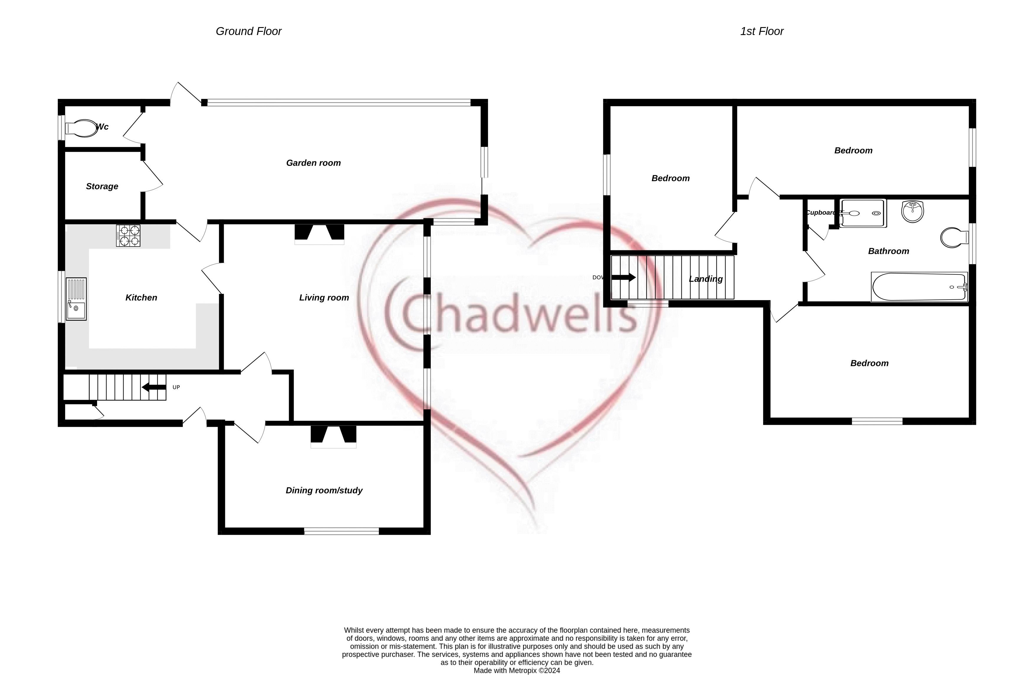 3 bed house for sale in Station Road, Ollerton, NG22 - Property Floorplan