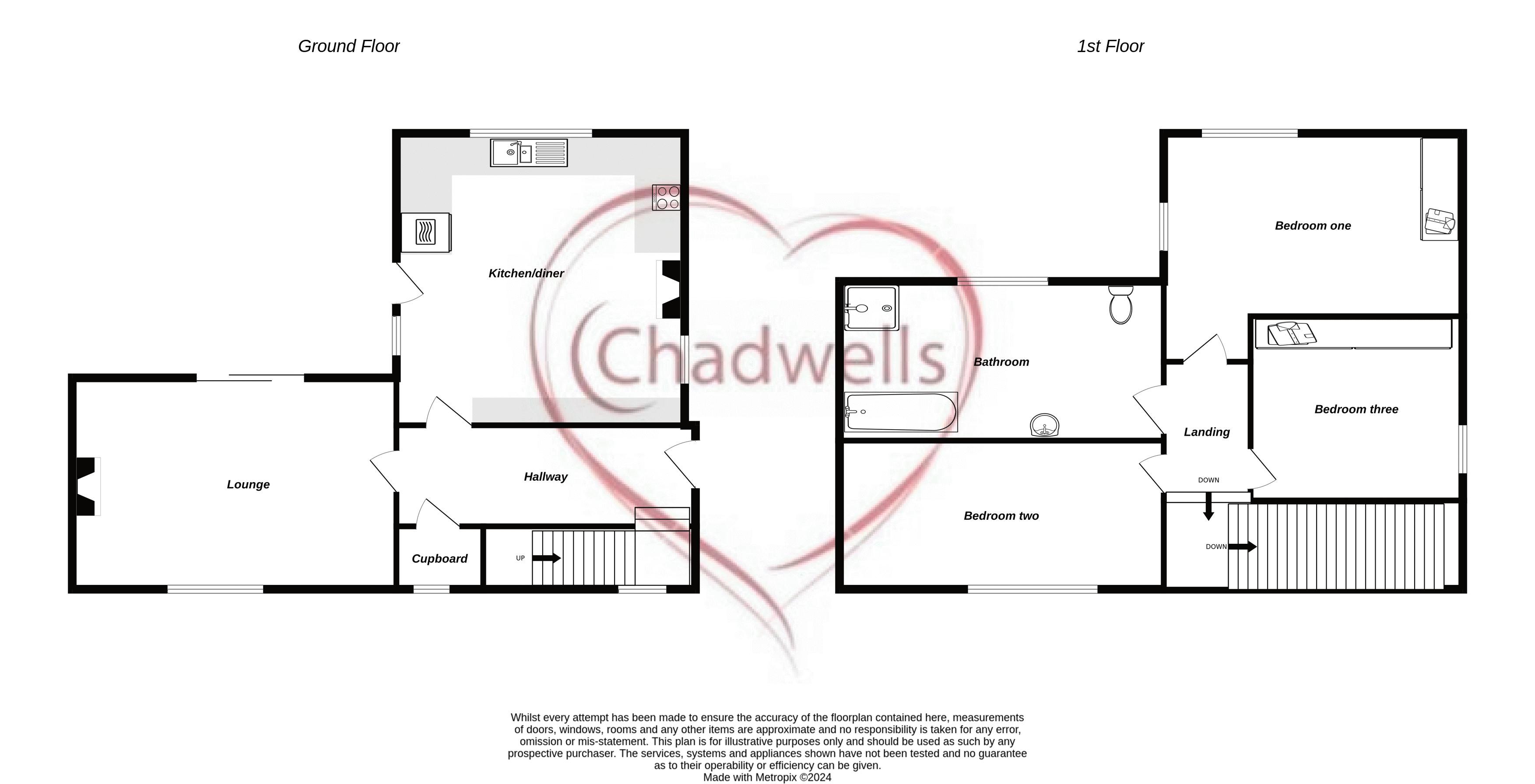 3 bed house for sale in Whinney Lane, New Ollerton, NG22 - Property Floorplan