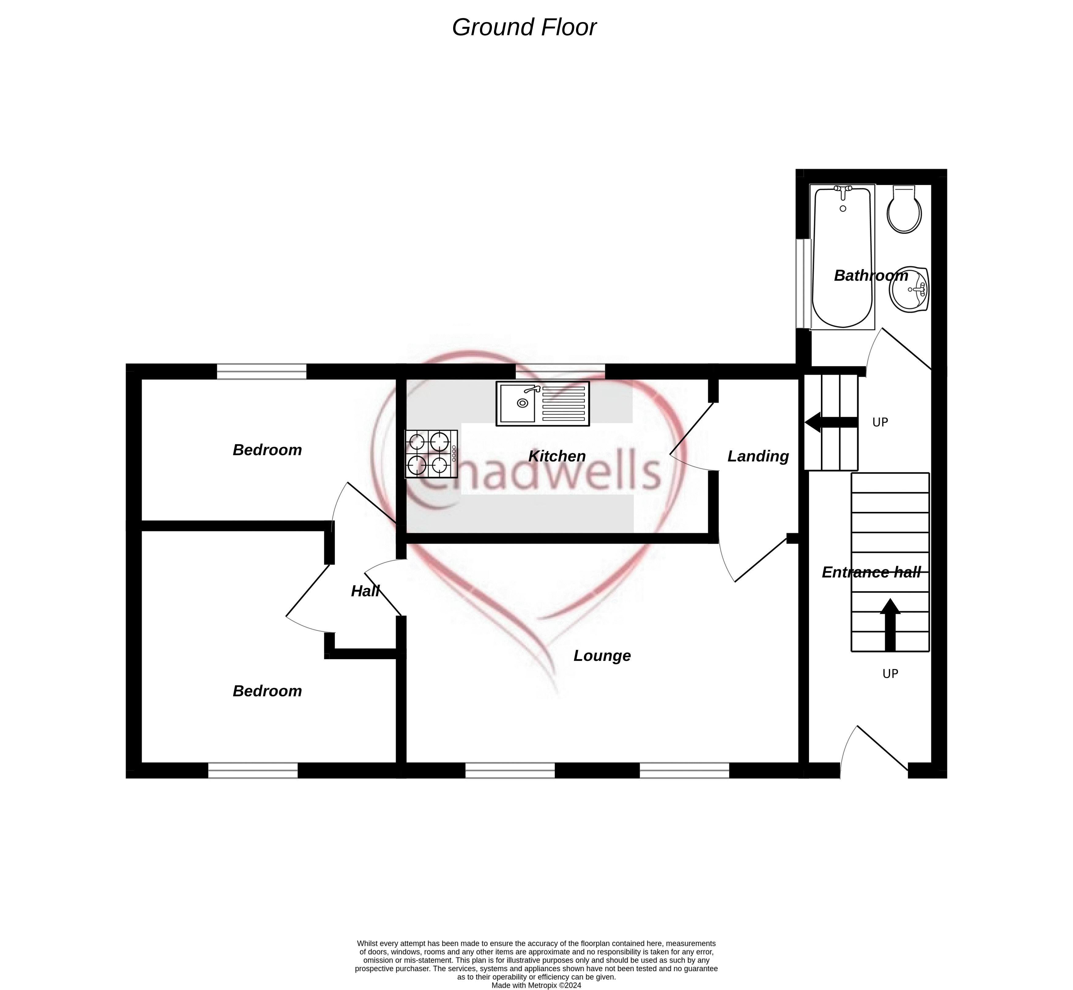 4 bed flat for sale in Walesby Lane, New Ollerton, NG22 - Property Floorplan