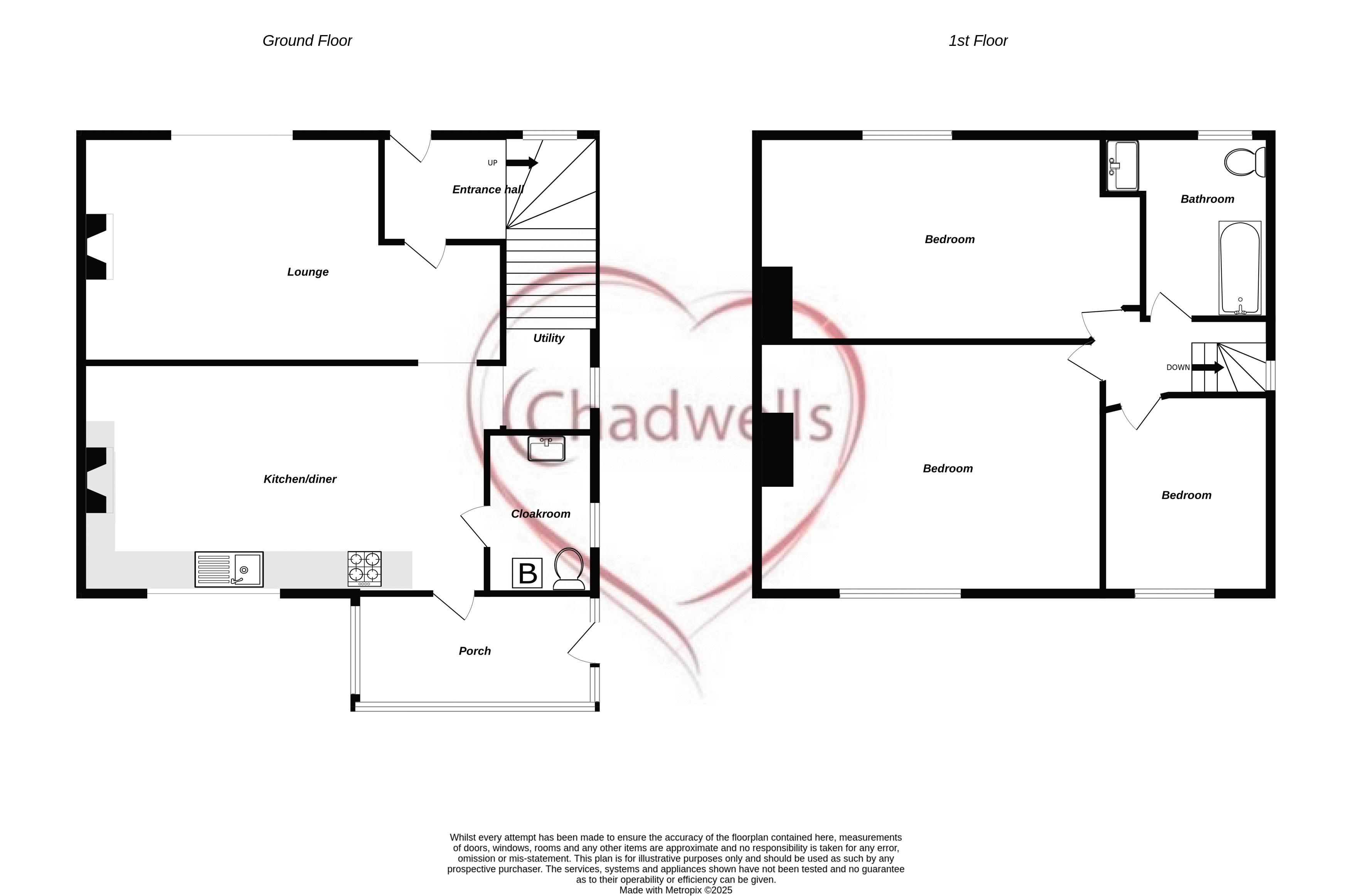3 bed house to rent in Whinney Lane, Ollerton, NG22 - Property Floorplan