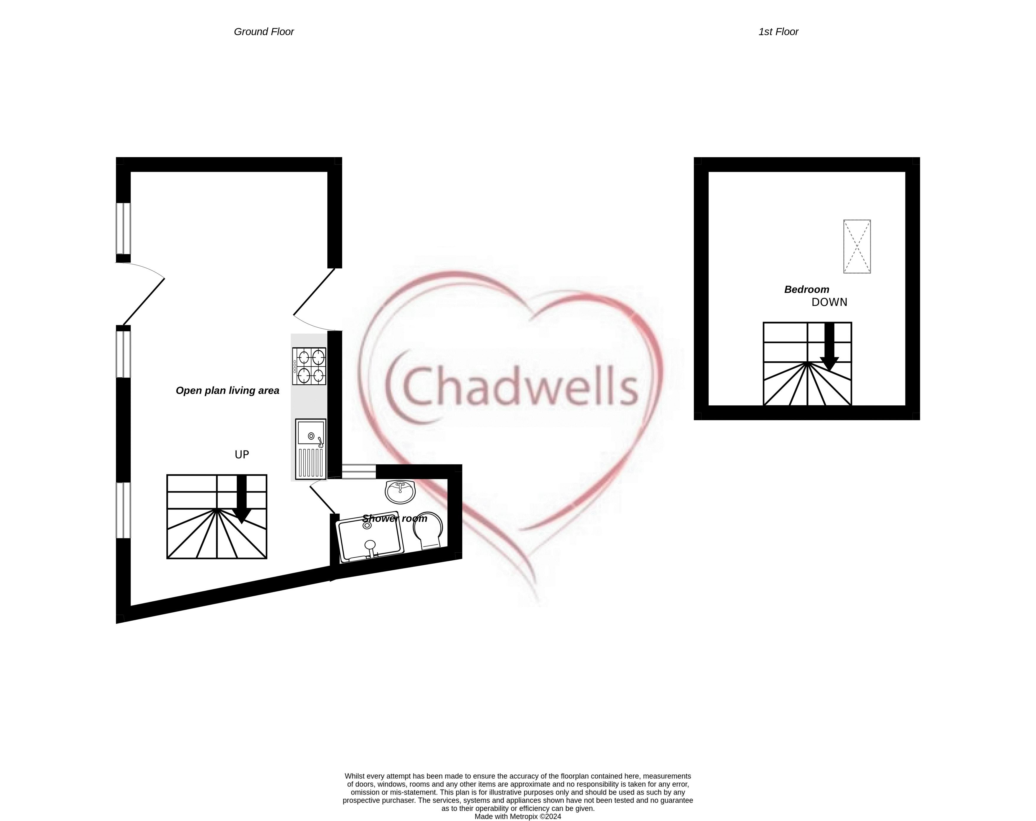 1 bed barn for sale in Station Road, Ollerton, NG22 - Property Floorplan