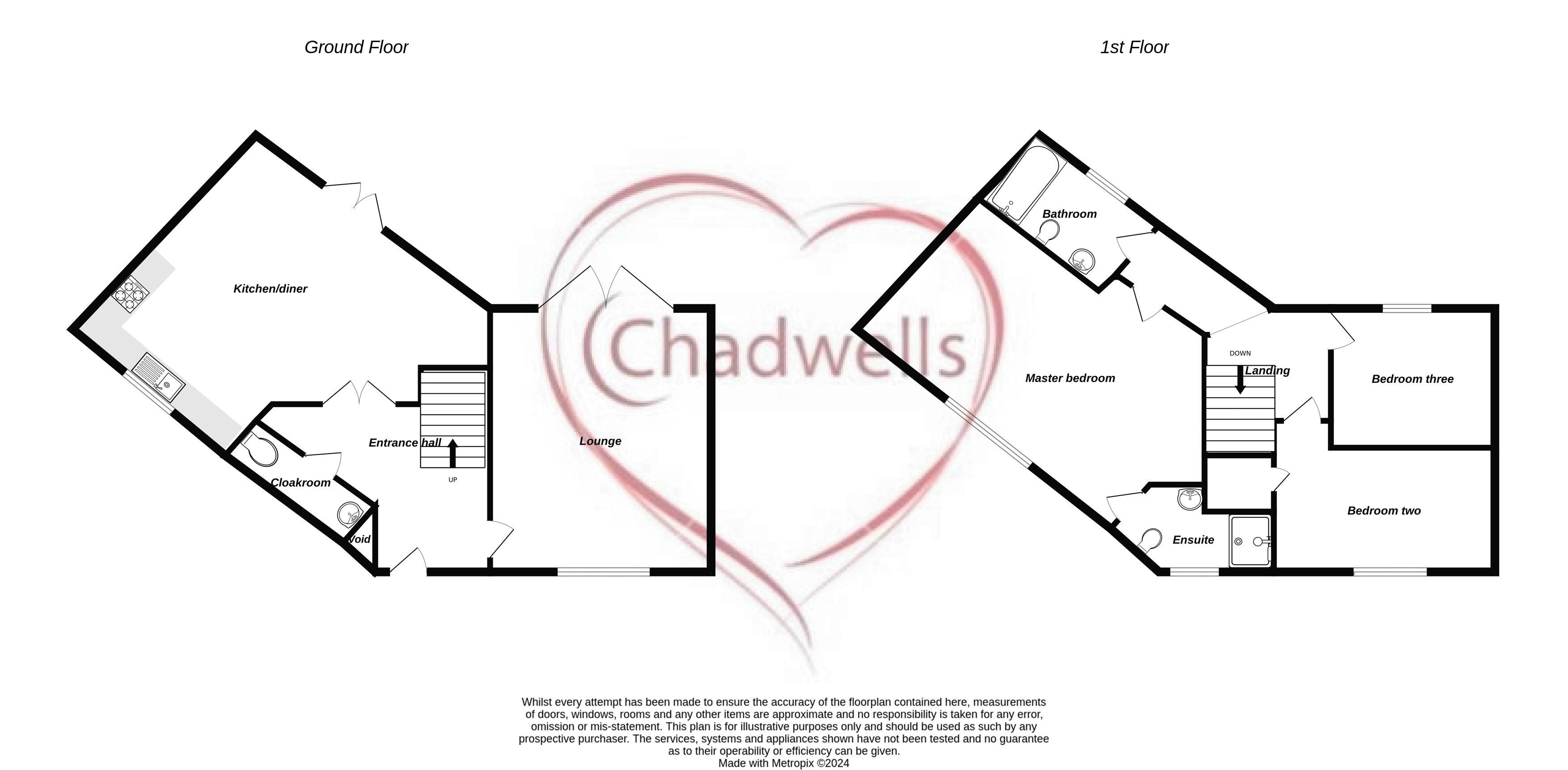 3 bed house to rent in Goodwill Road, Ollerton, NG22 - Property Floorplan