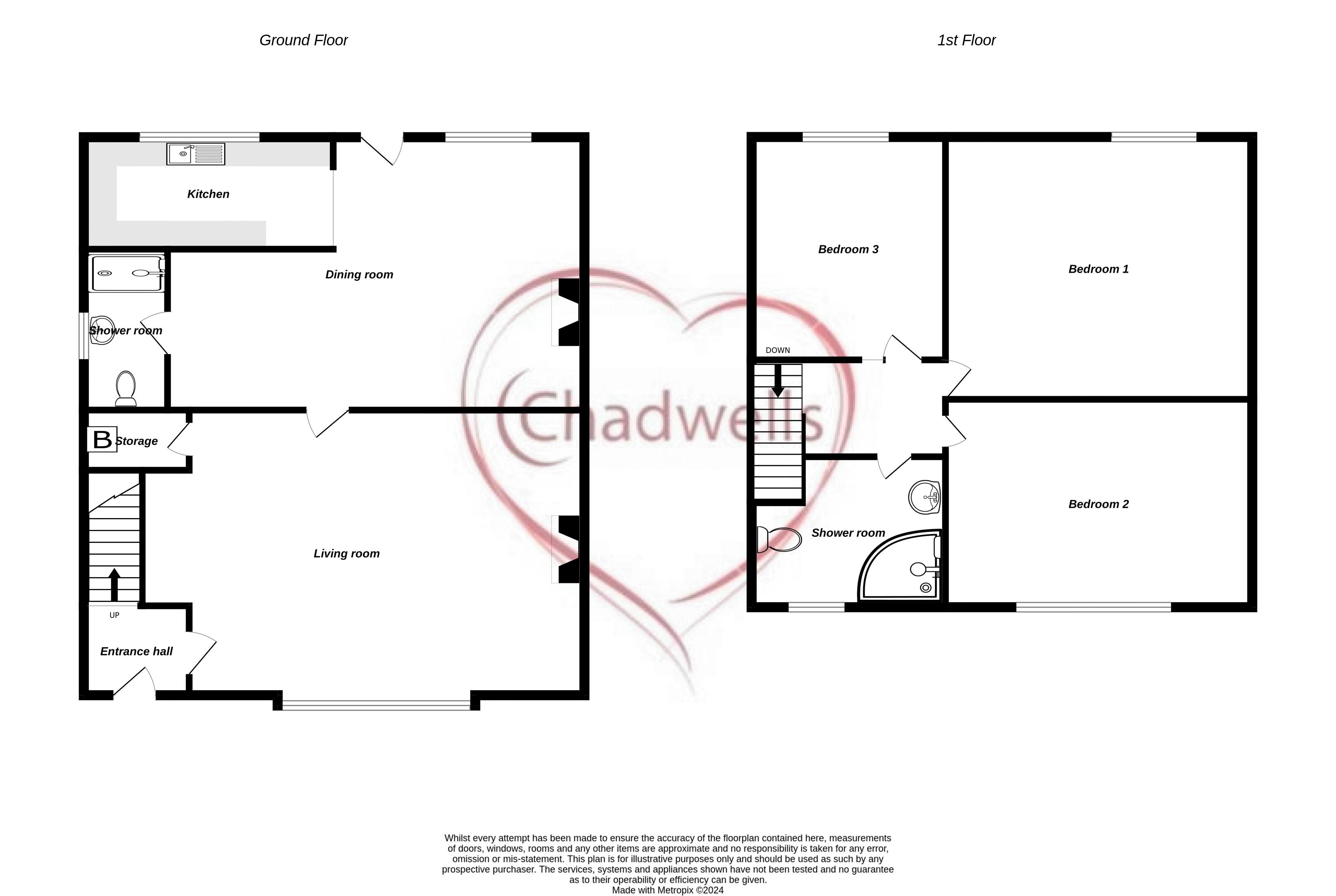 3 bed house for sale in Tuxford Road, Boughton, NG22 - Property Floorplan