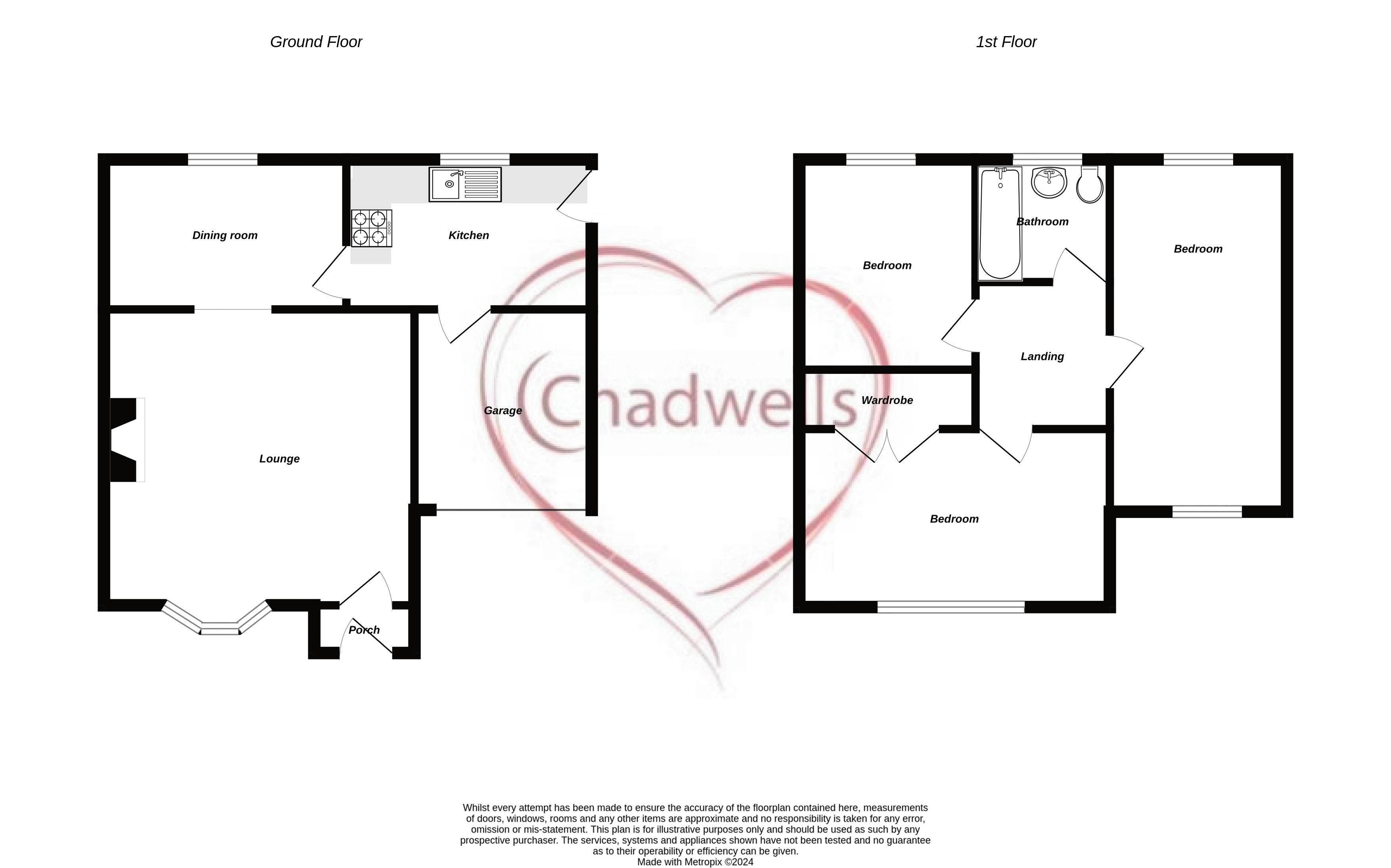 3 bed house to rent in The Heathers, Boughton, NG22 - Property Floorplan