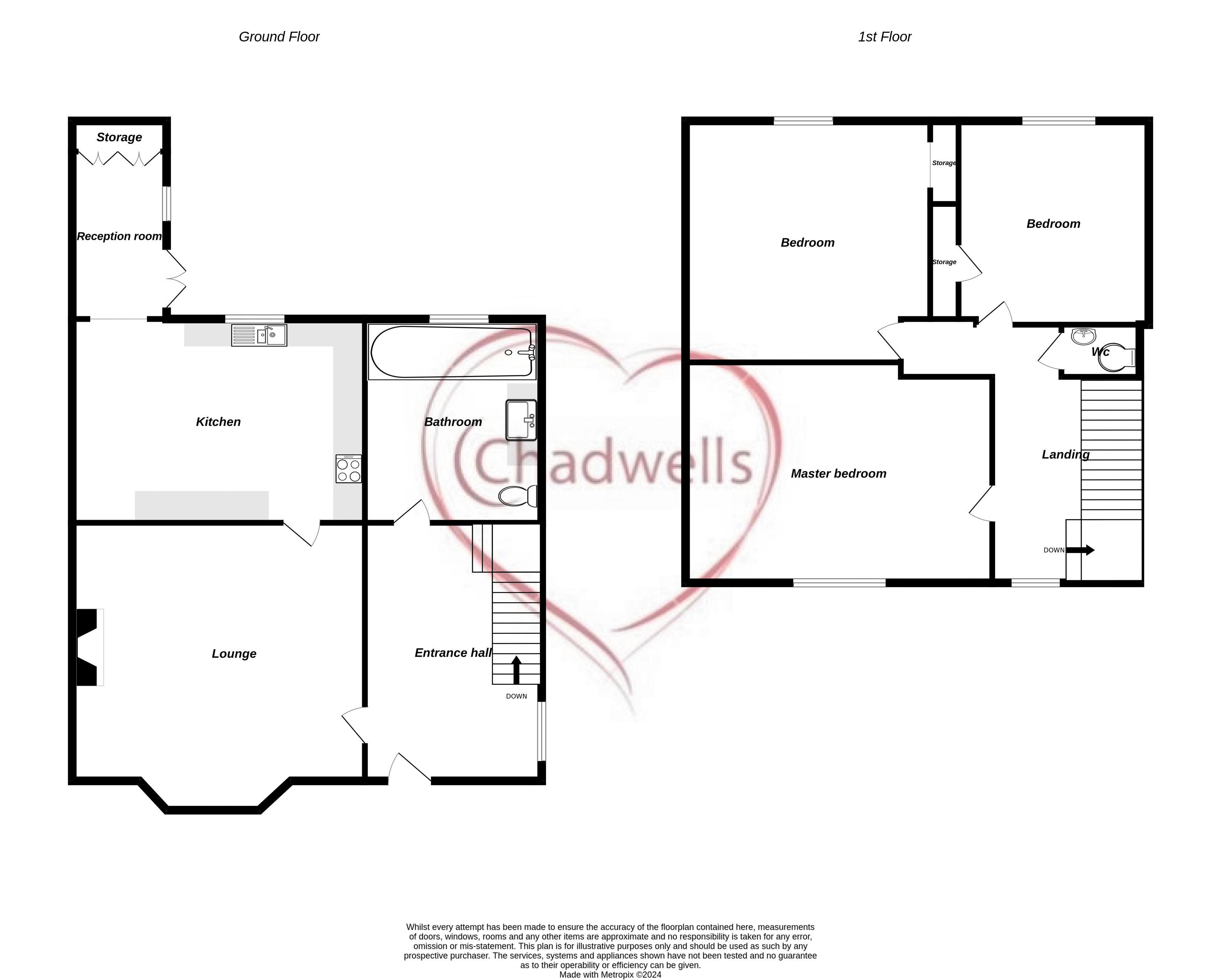 3 bed house for sale in Hazel Road, Ollerton, NG22 - Property Floorplan