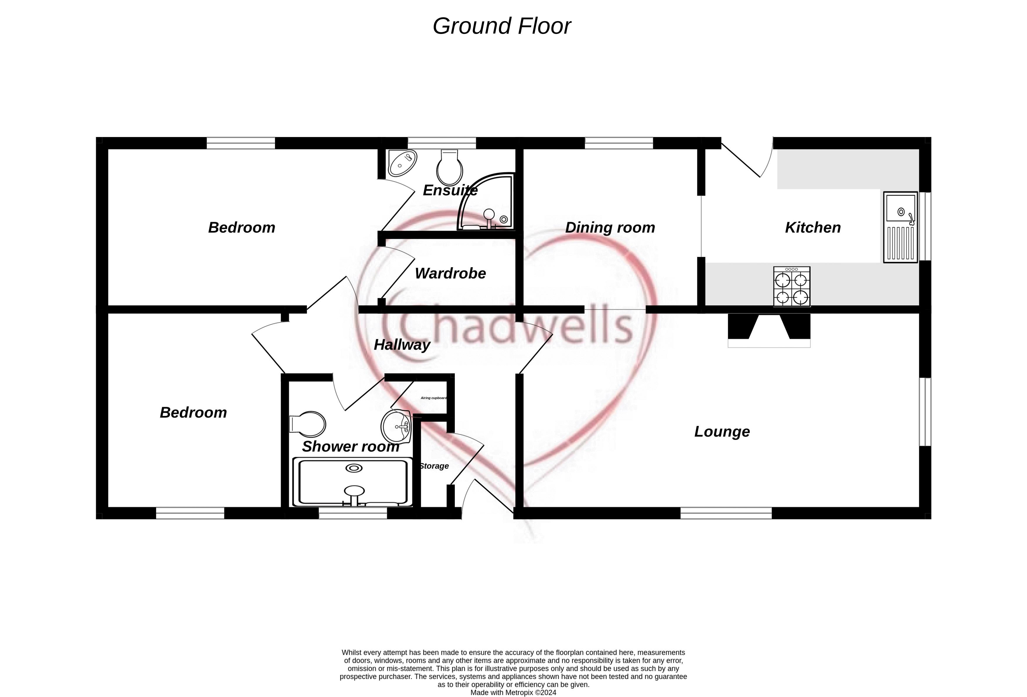 2 bed  for sale in Back Lane, Ollerton, NG22 - Property Floorplan