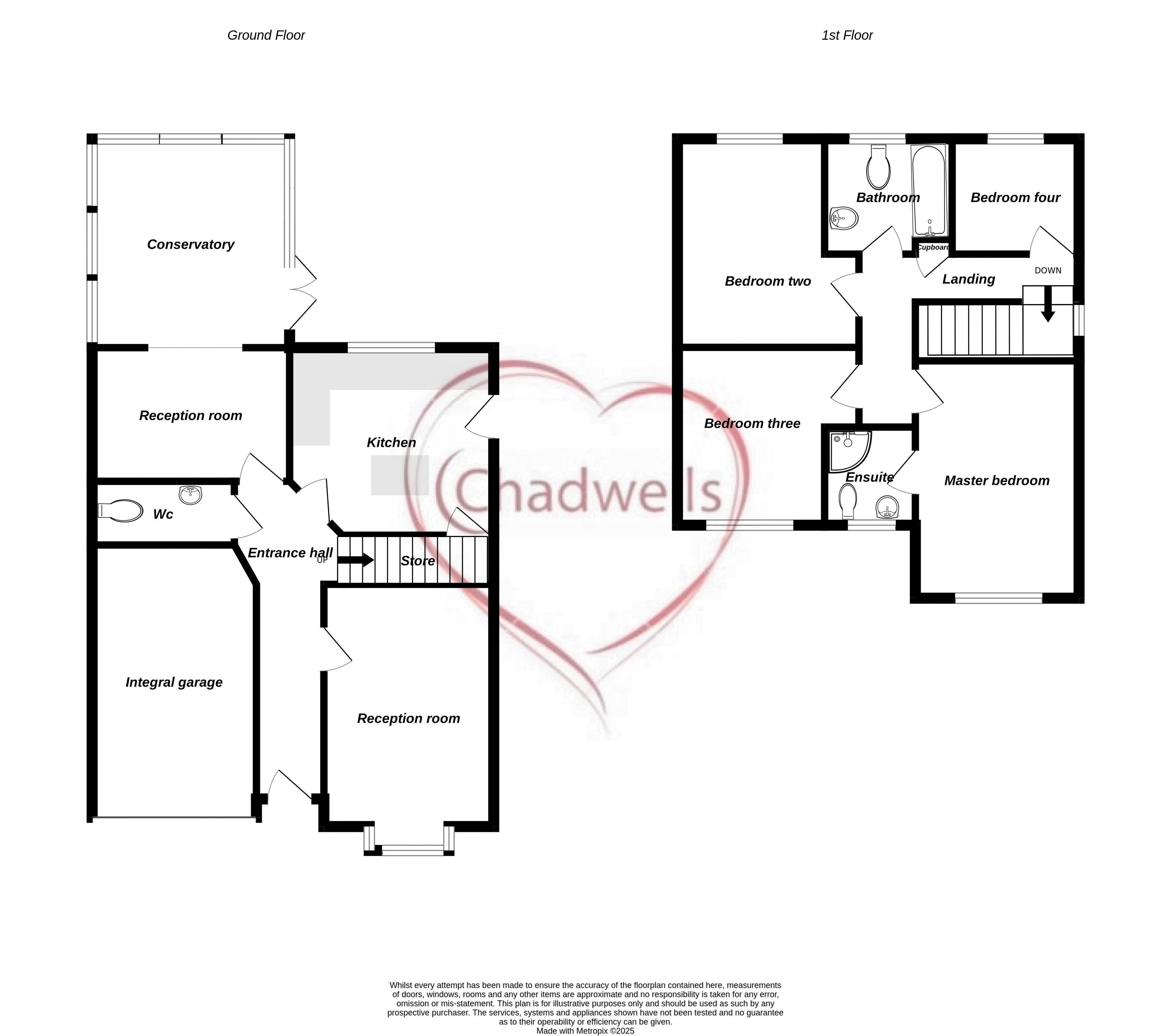 4 bed house for sale in Woodruff Lane, Bilsthorpe, NG22 - Property Floorplan